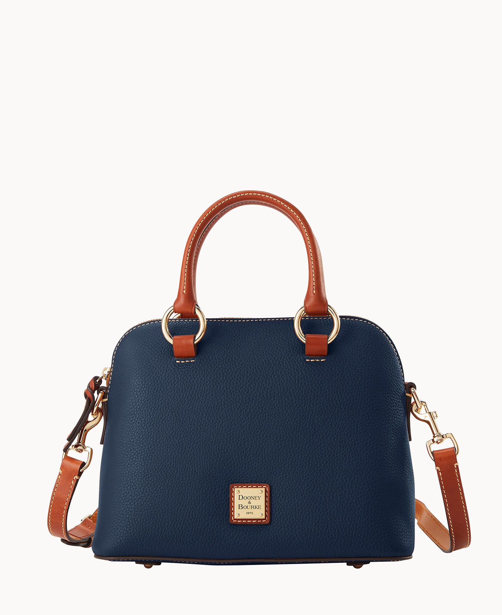 Pebble Grain Domed Satchel - Image 21