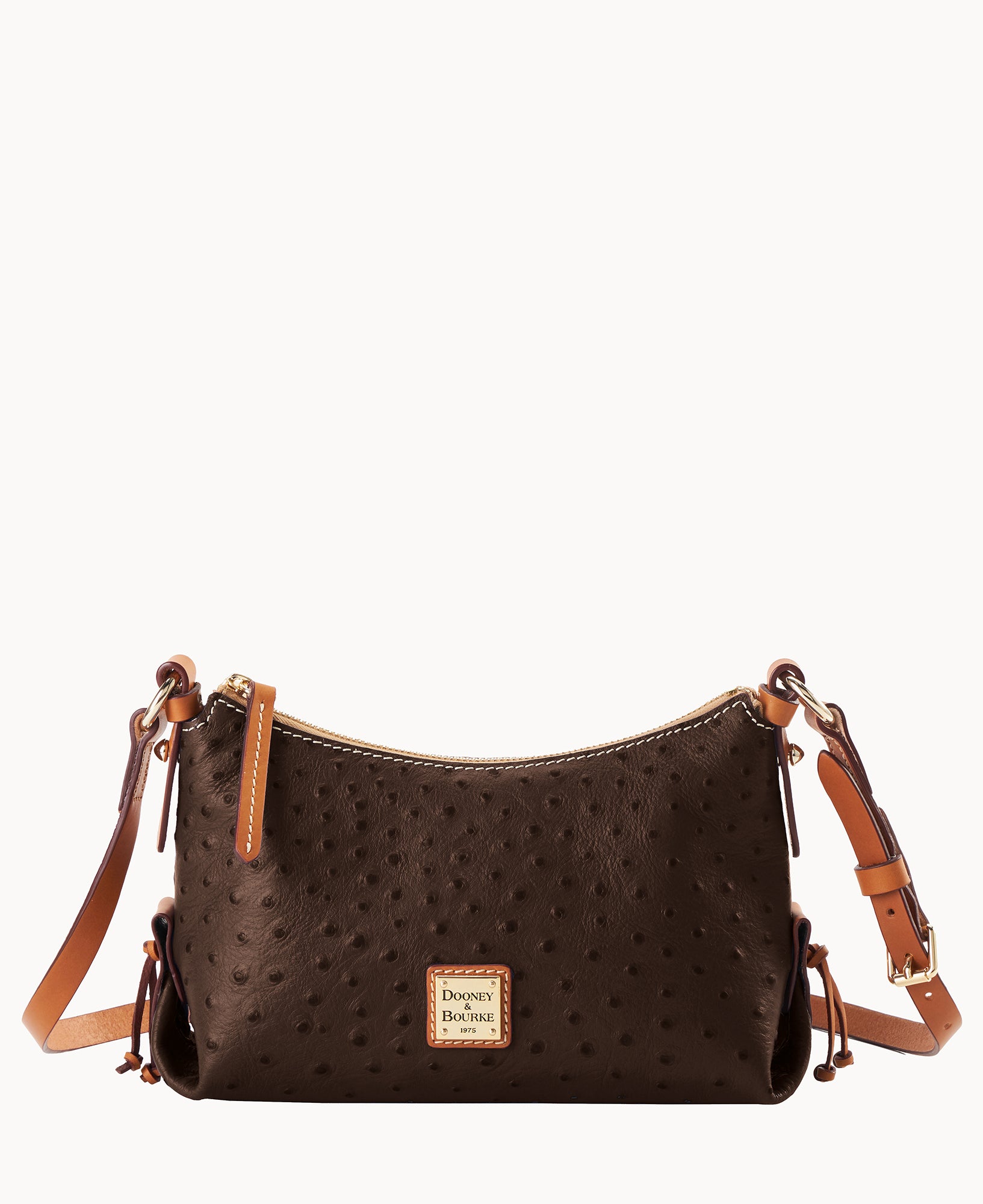 Ostrich Hobo Crossbody 22 - Image 17