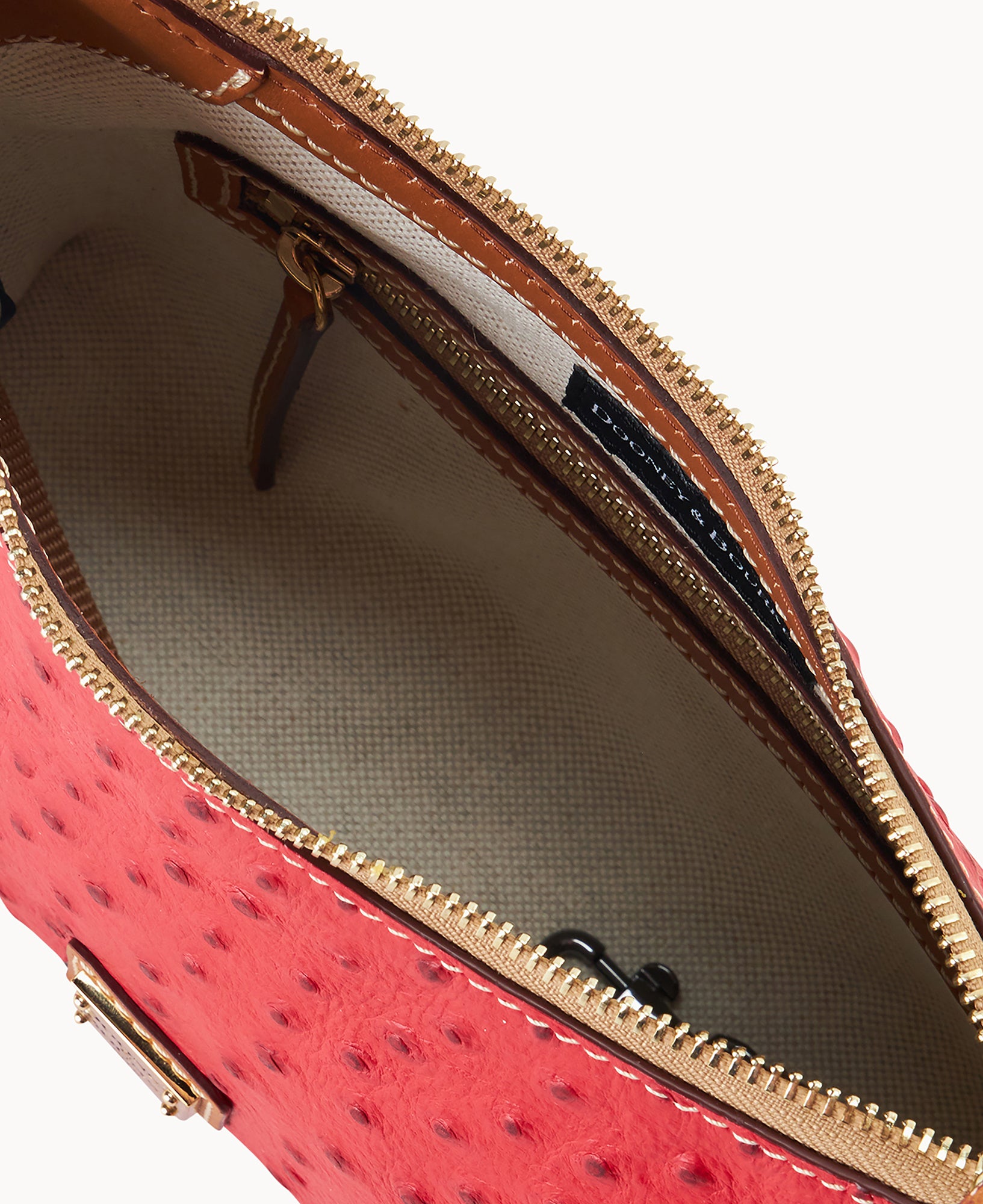 Ostrich Hobo Crossbody 22 - Image 11