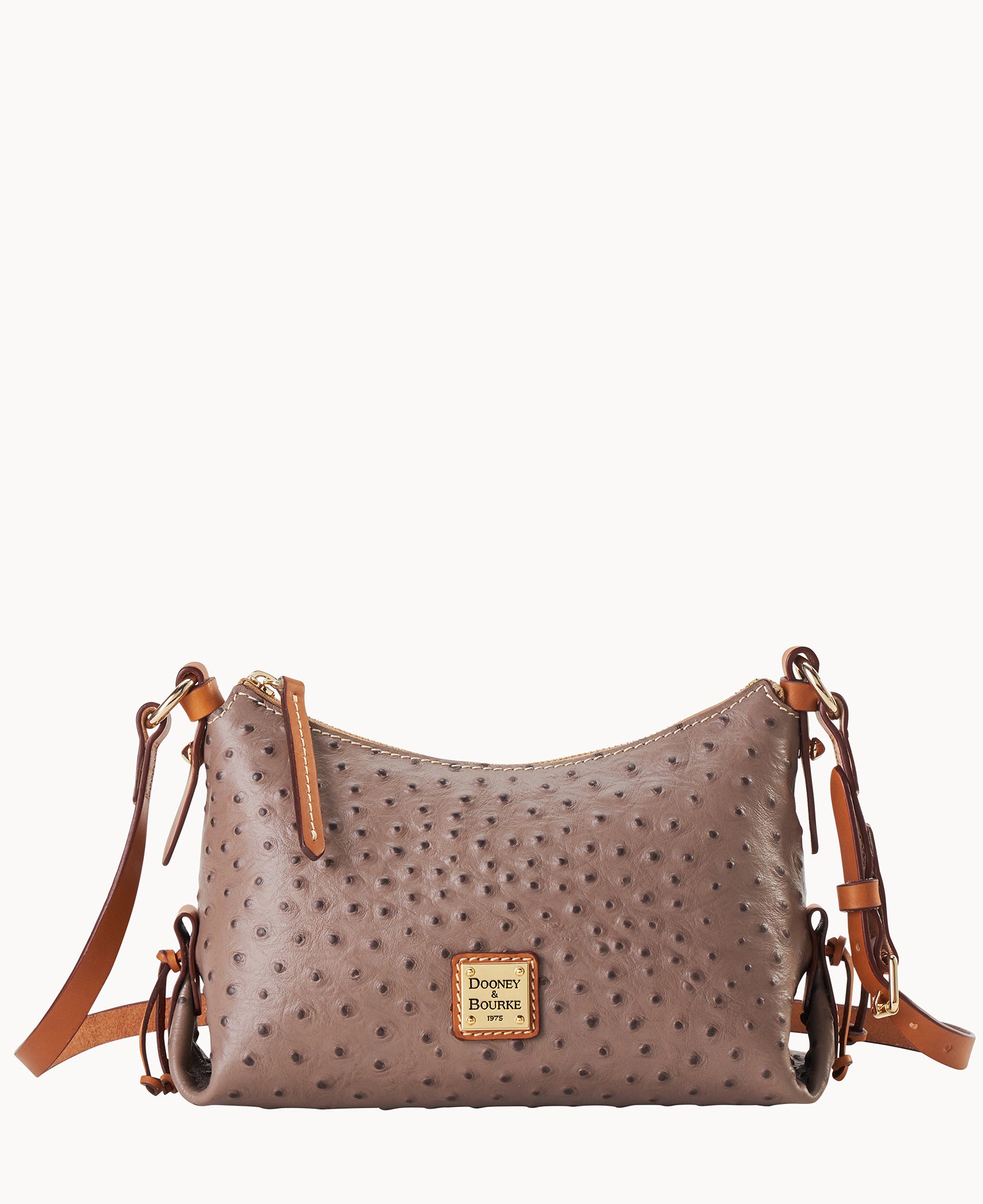 Ostrich Hobo Crossbody 22 - Image 13