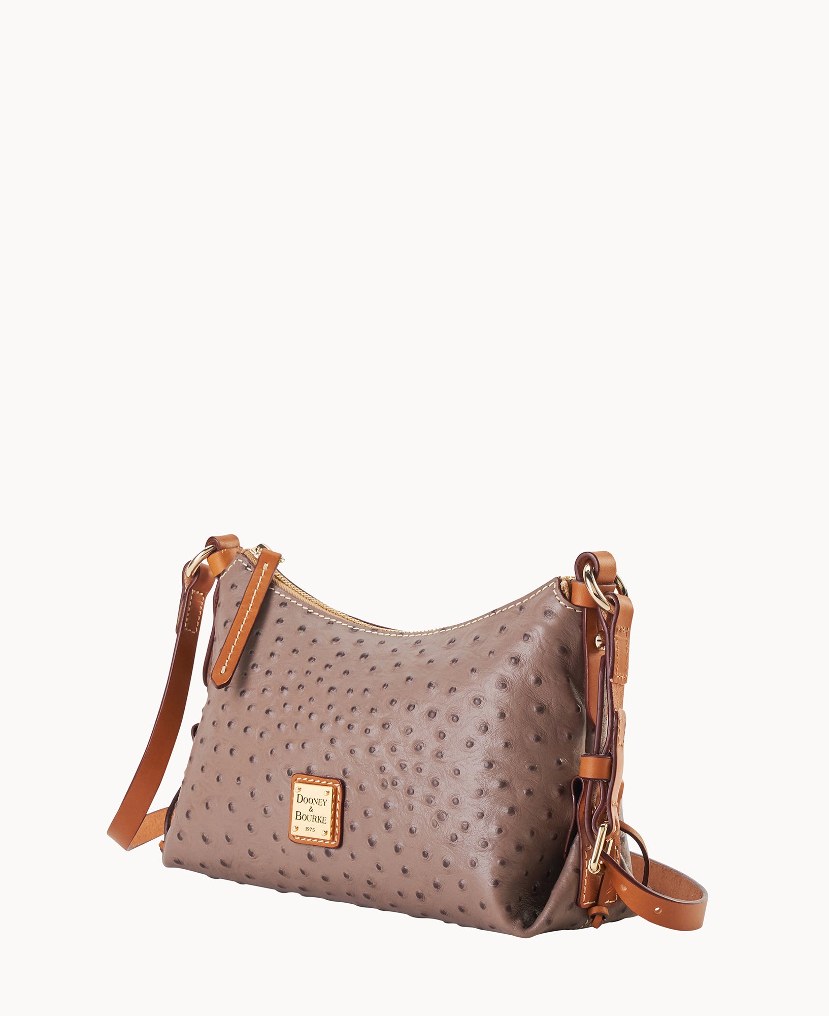 Ostrich Hobo Crossbody 22 - Image 14
