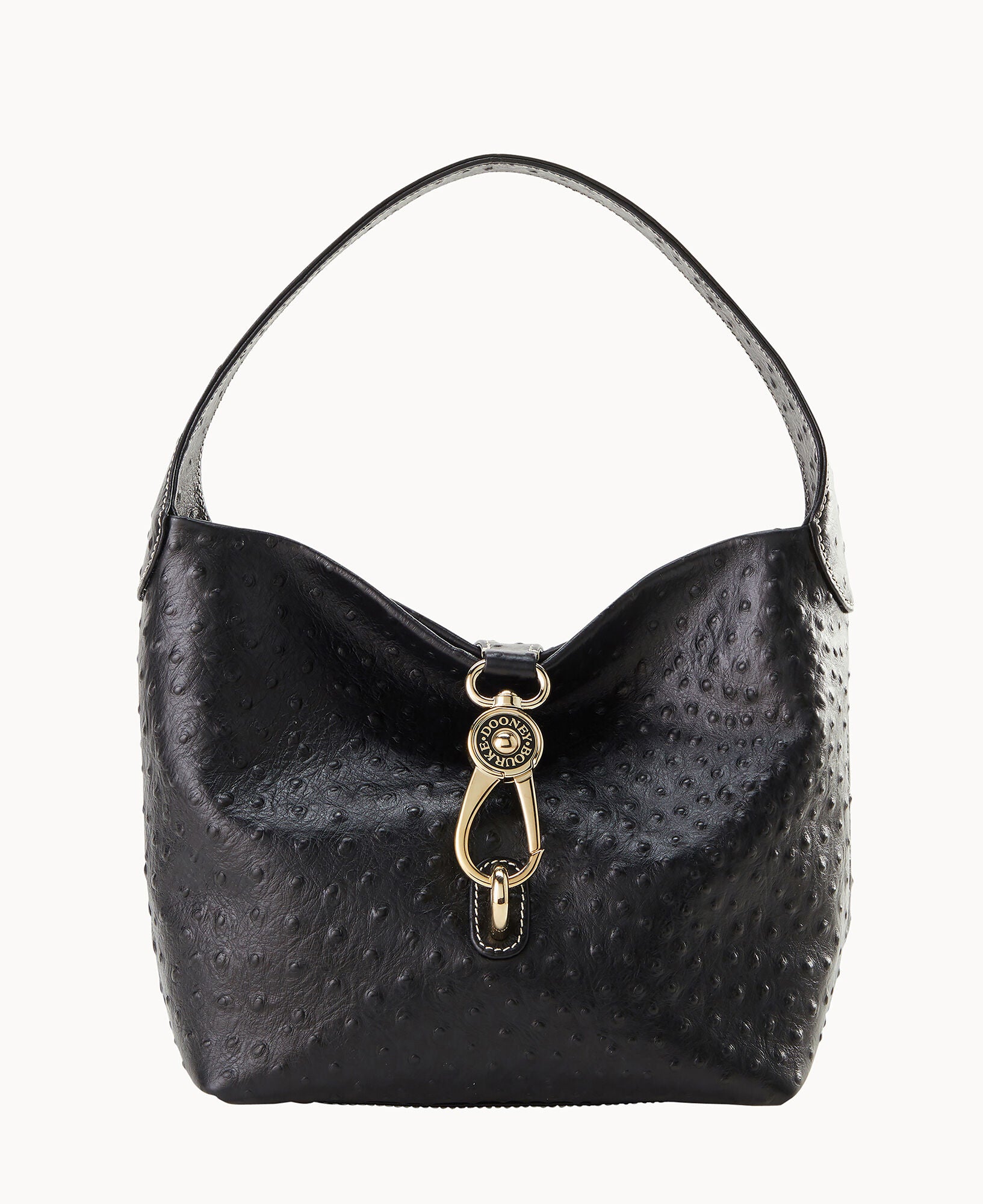 Ostrich Logo Lock Hobo - Image 5