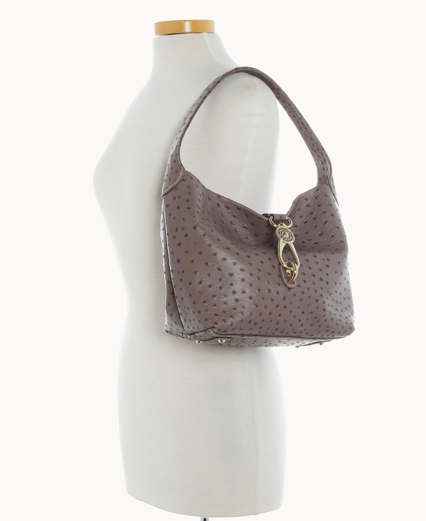 Ostrich Logo Lock Hobo - Image 20