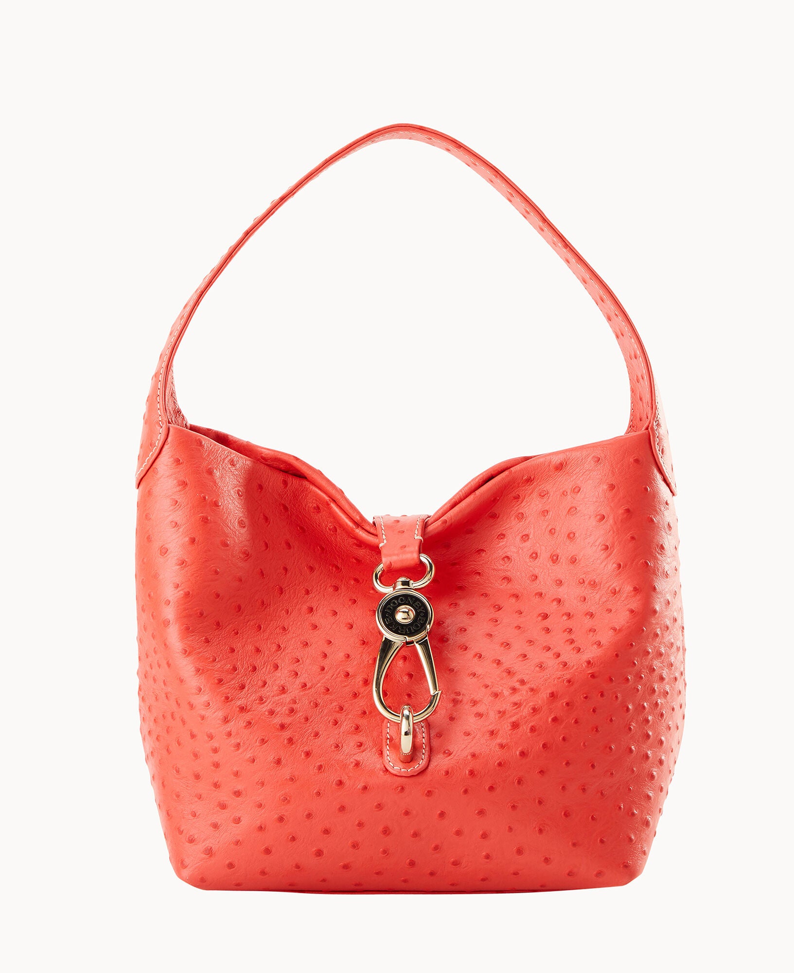Ostrich Logo Lock Hobo - Image 9