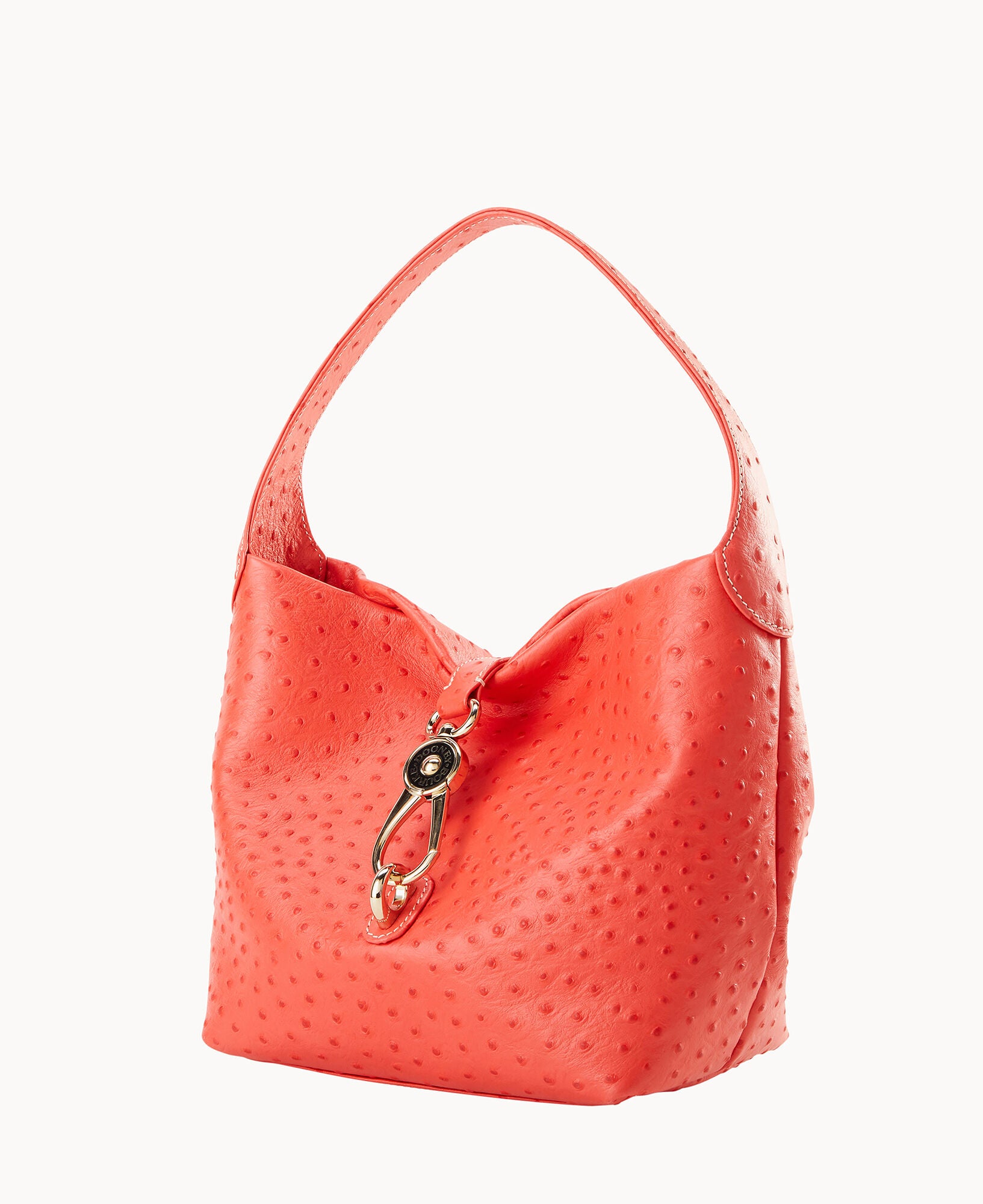 Ostrich Logo Lock Hobo - Image 10