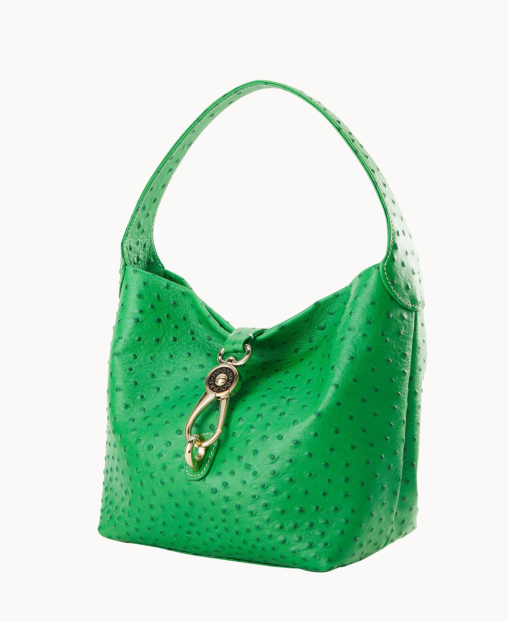 Ostrich Logo Lock Hobo - Image 2