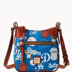 MLB Dodgers Front Zip Crossbody