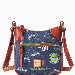 NFL Seahawks Front Zip Crossbody