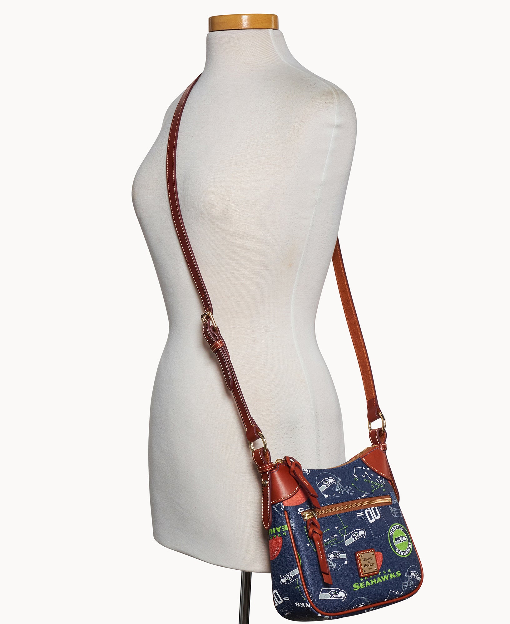NFL Seahawks Front Zip Crossbody - Image 4