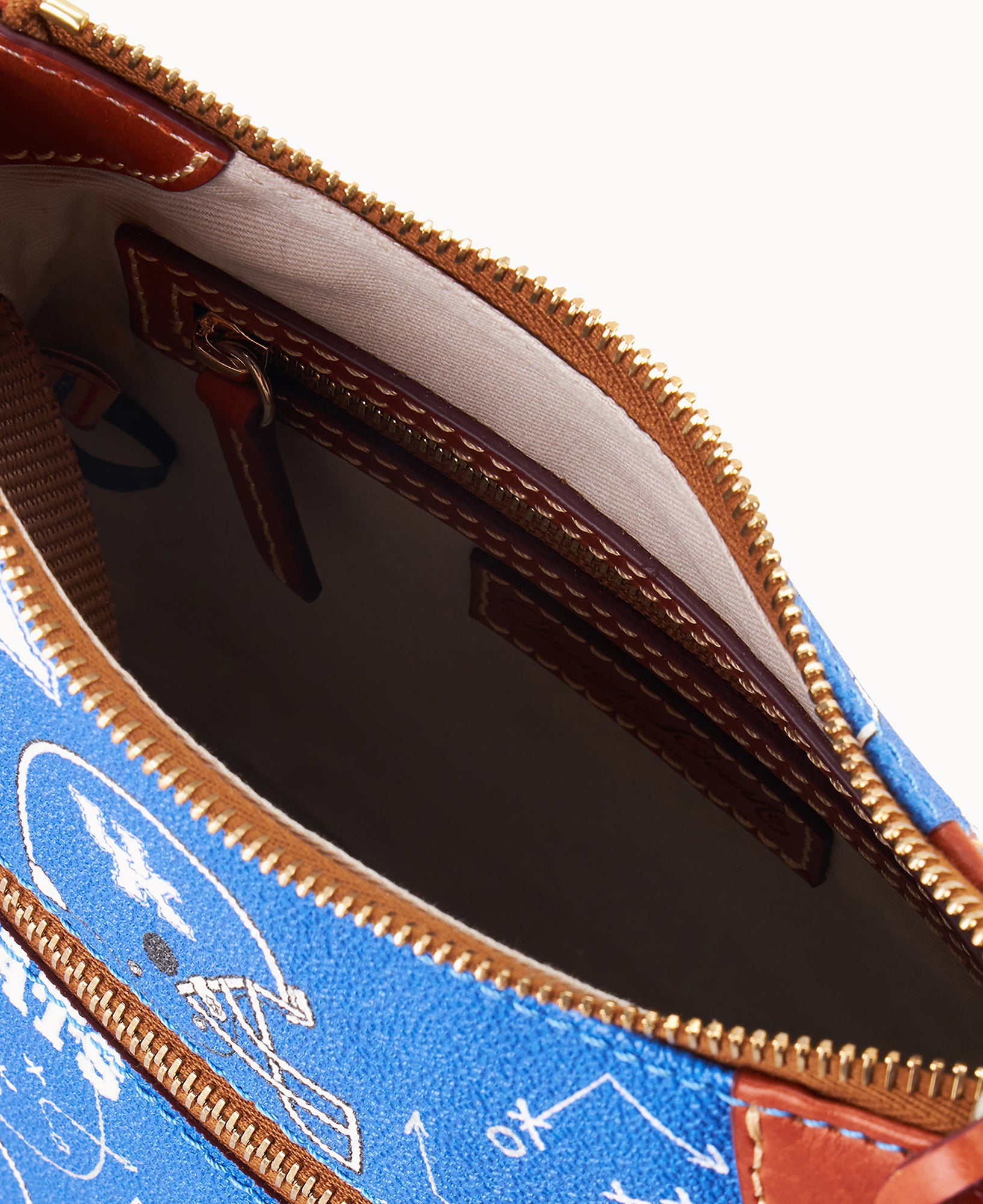 Collegiate University of Kentucky Front Zip Crossbody - Image 3