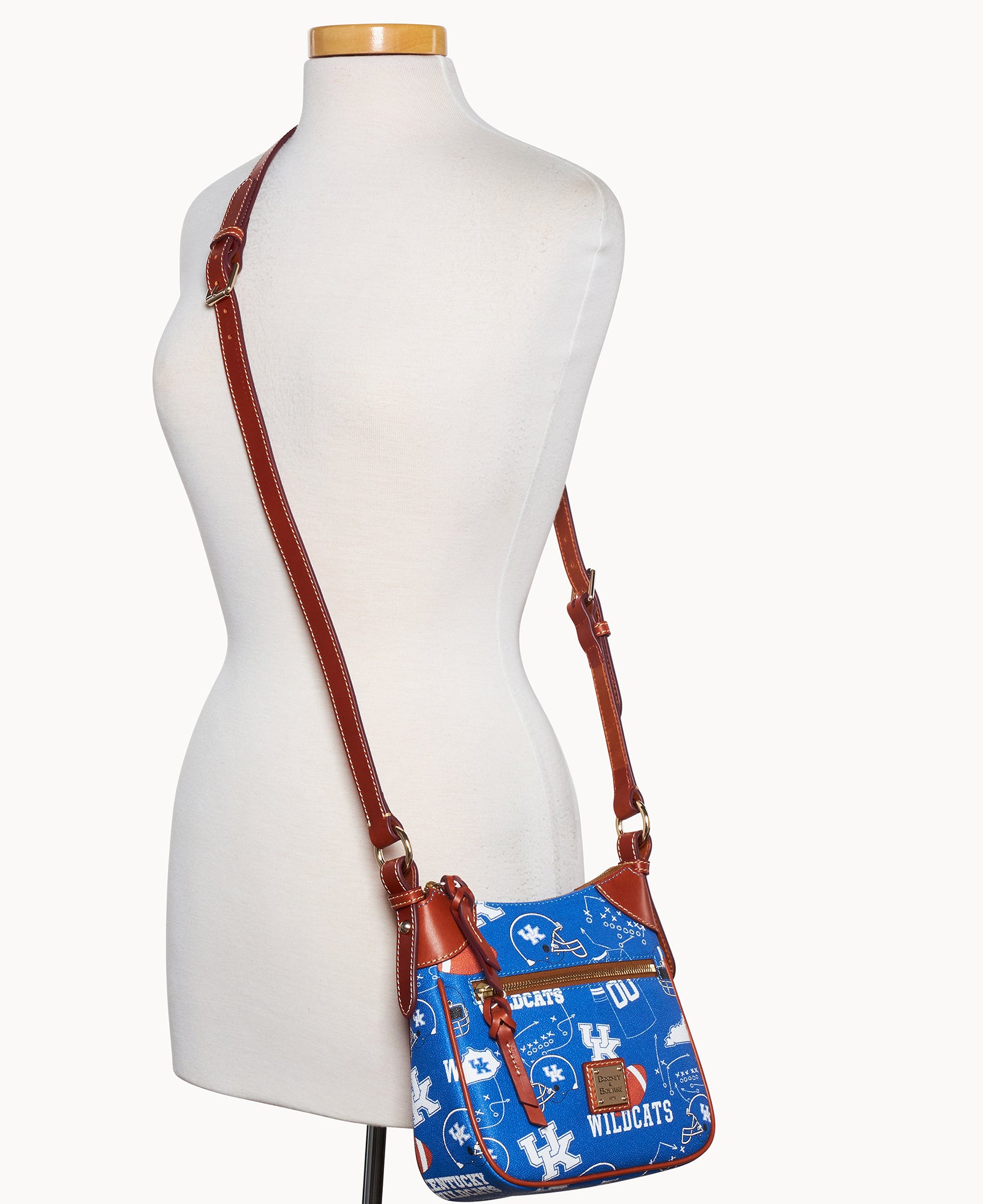 Collegiate University of Kentucky Front Zip Crossbody - Image 4