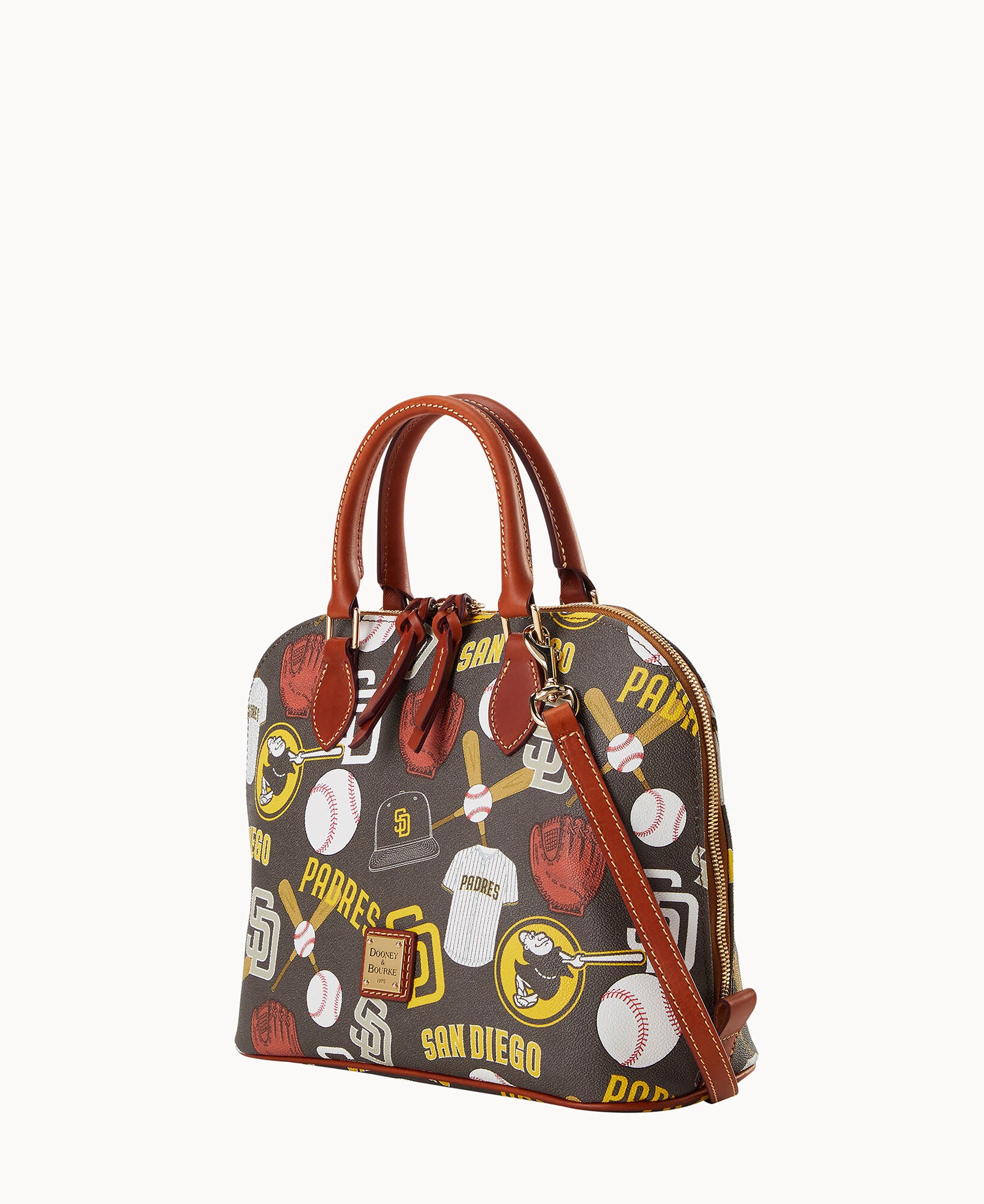 MLB Padres Zip Zip Satchel - Image 2