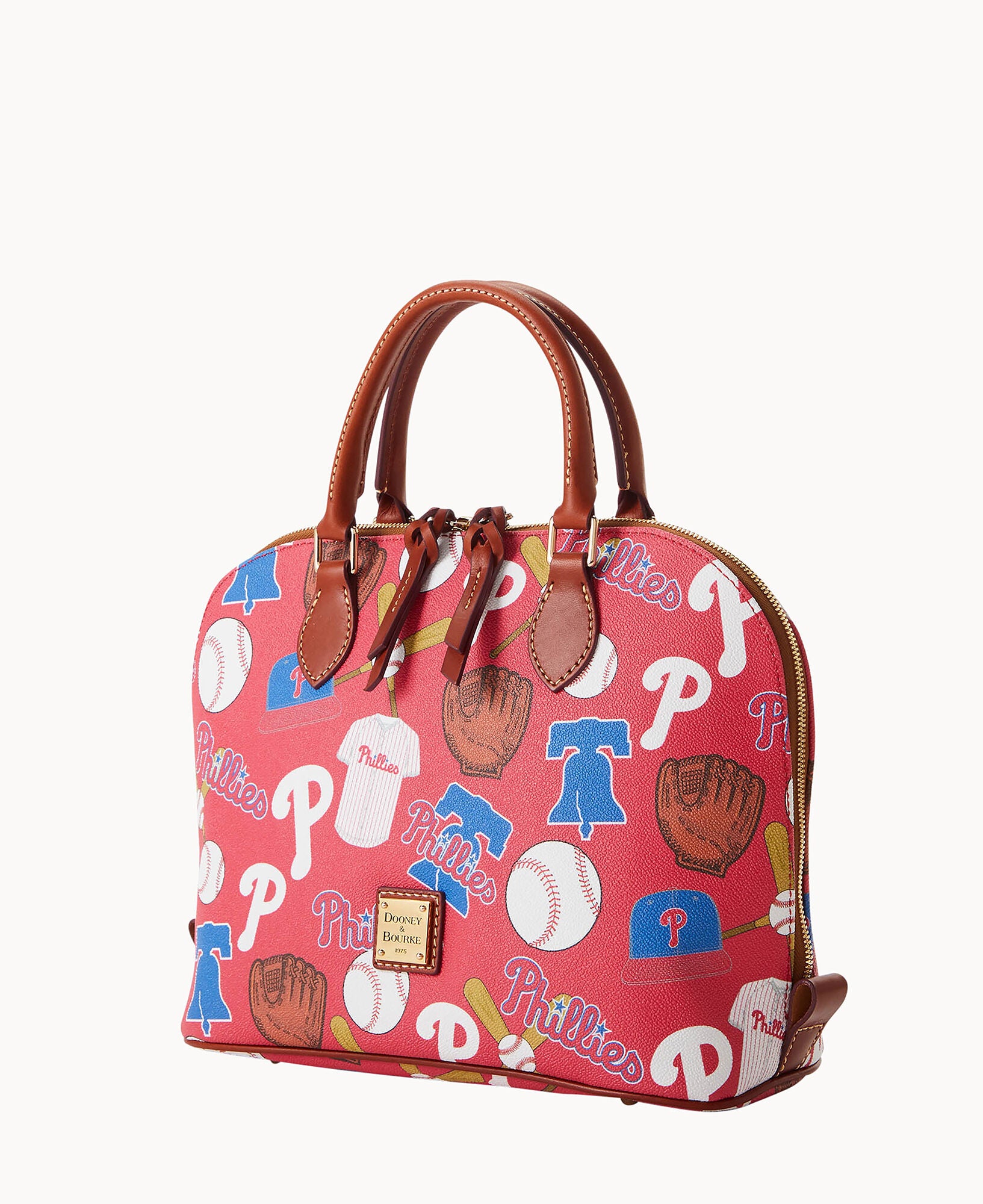 MLB Phillies Zip Zip Satchel - Image 2