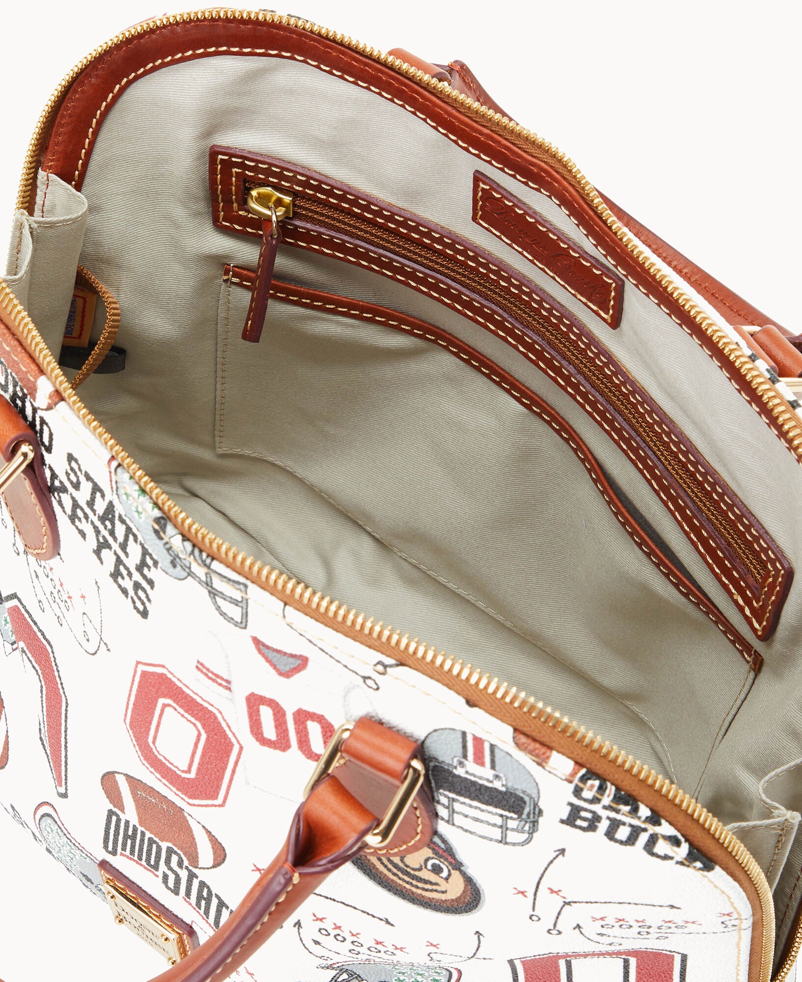 Collegiate Ohio State University Zip Zip Satchel - Image 7