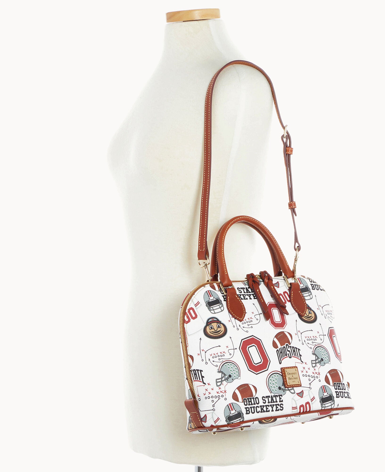 Collegiate Ohio State University Zip Zip Satchel - Image 8