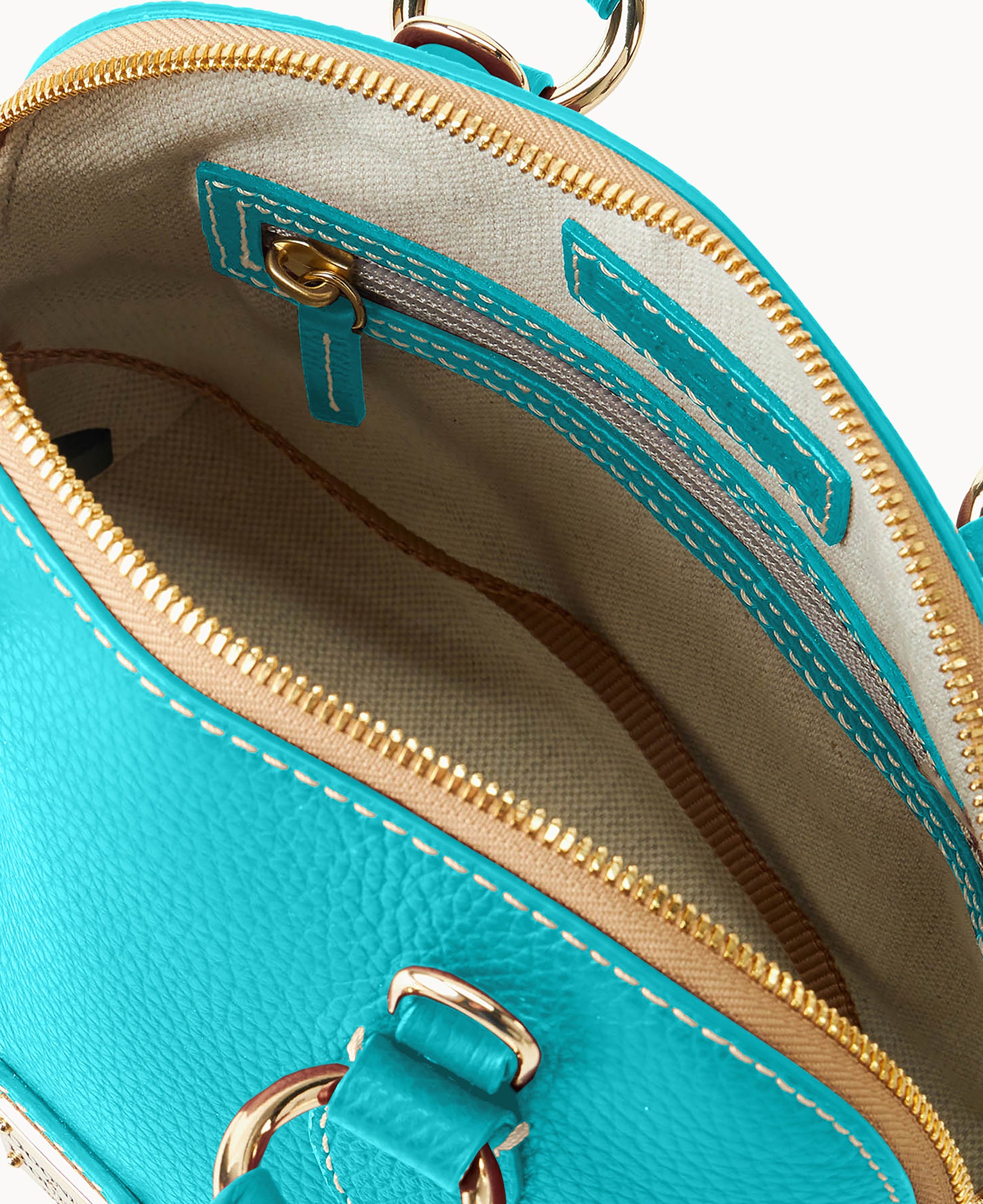 Lucca Leather Small Satchel - Image 15
