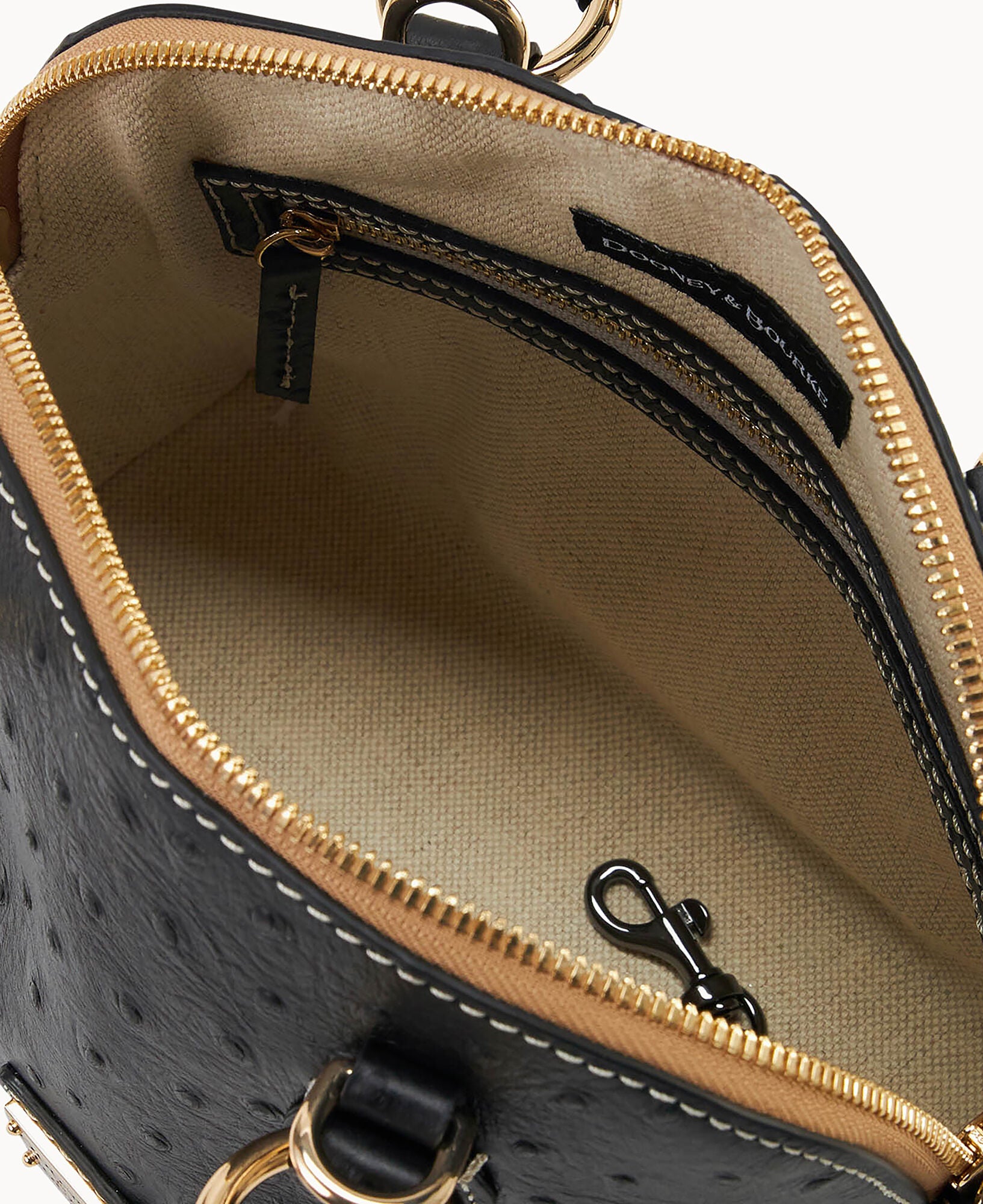 Ostrich Small Satchel - Image 3