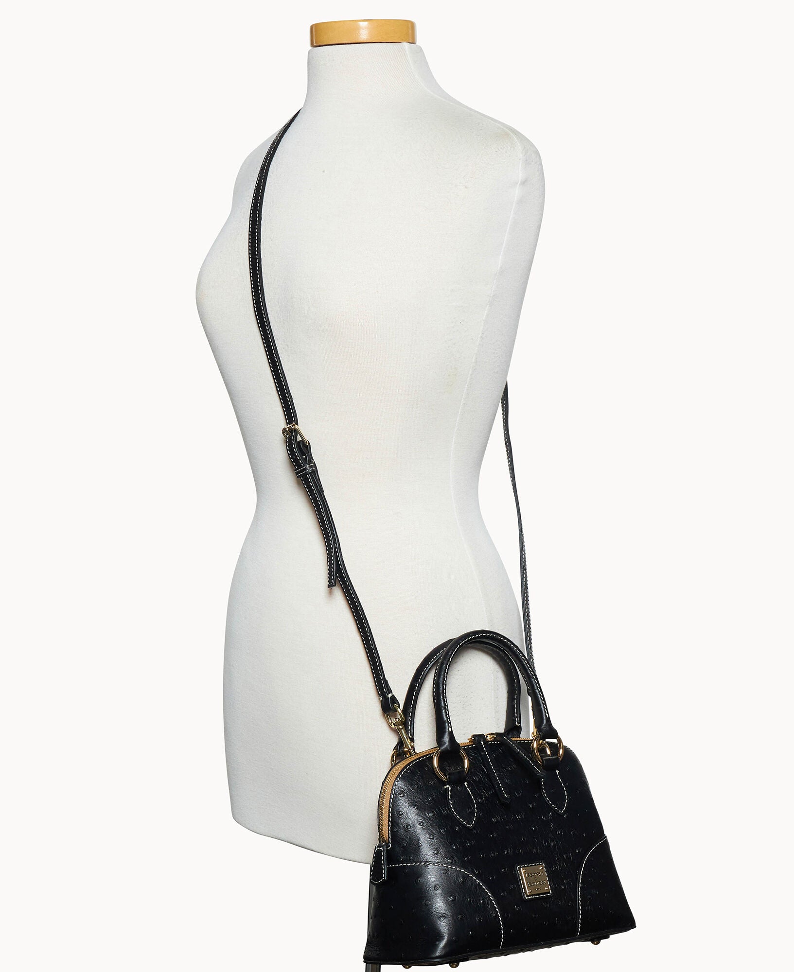 Ostrich Small Satchel - Image 4
