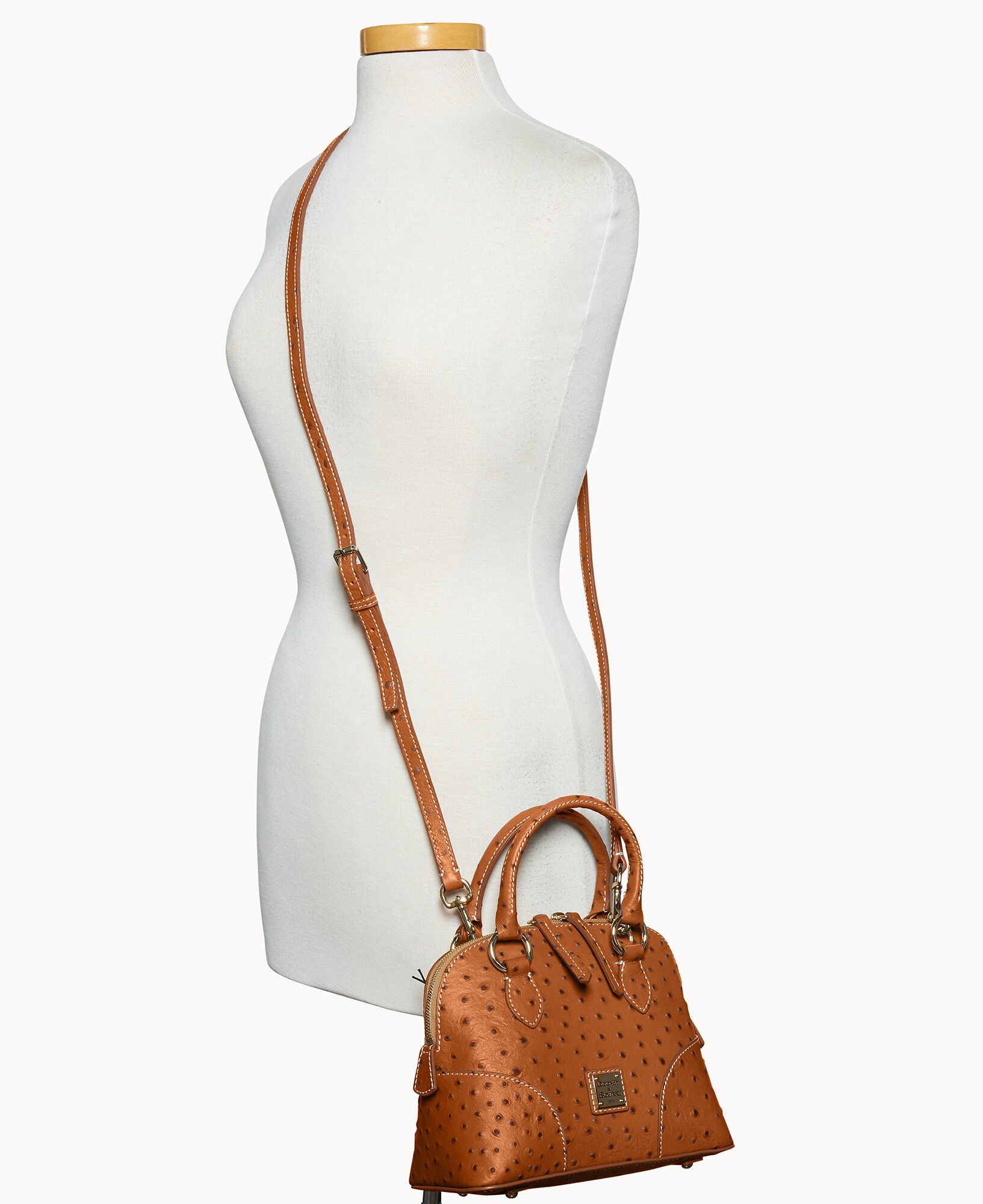 Ostrich Small Satchel - Image 20