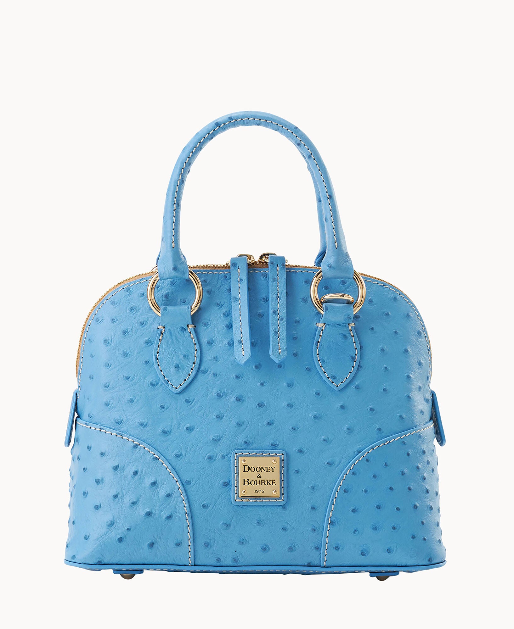 Ostrich Small Satchel - Image 13