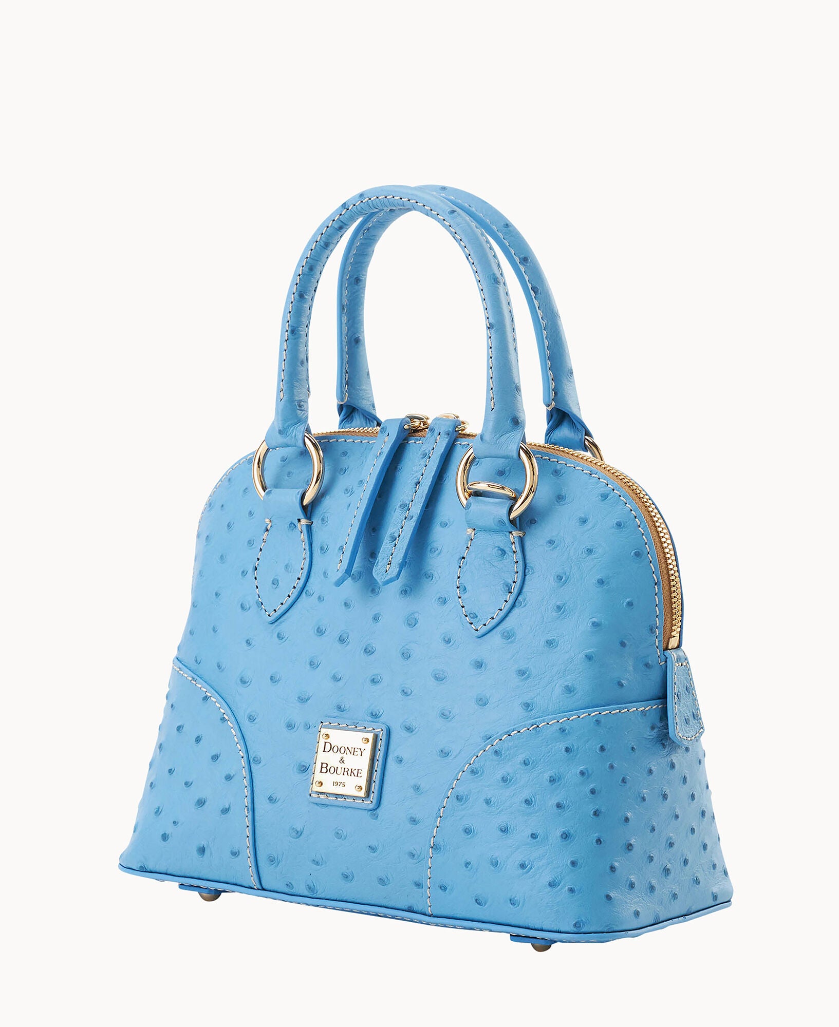 Ostrich Small Satchel - Image 14