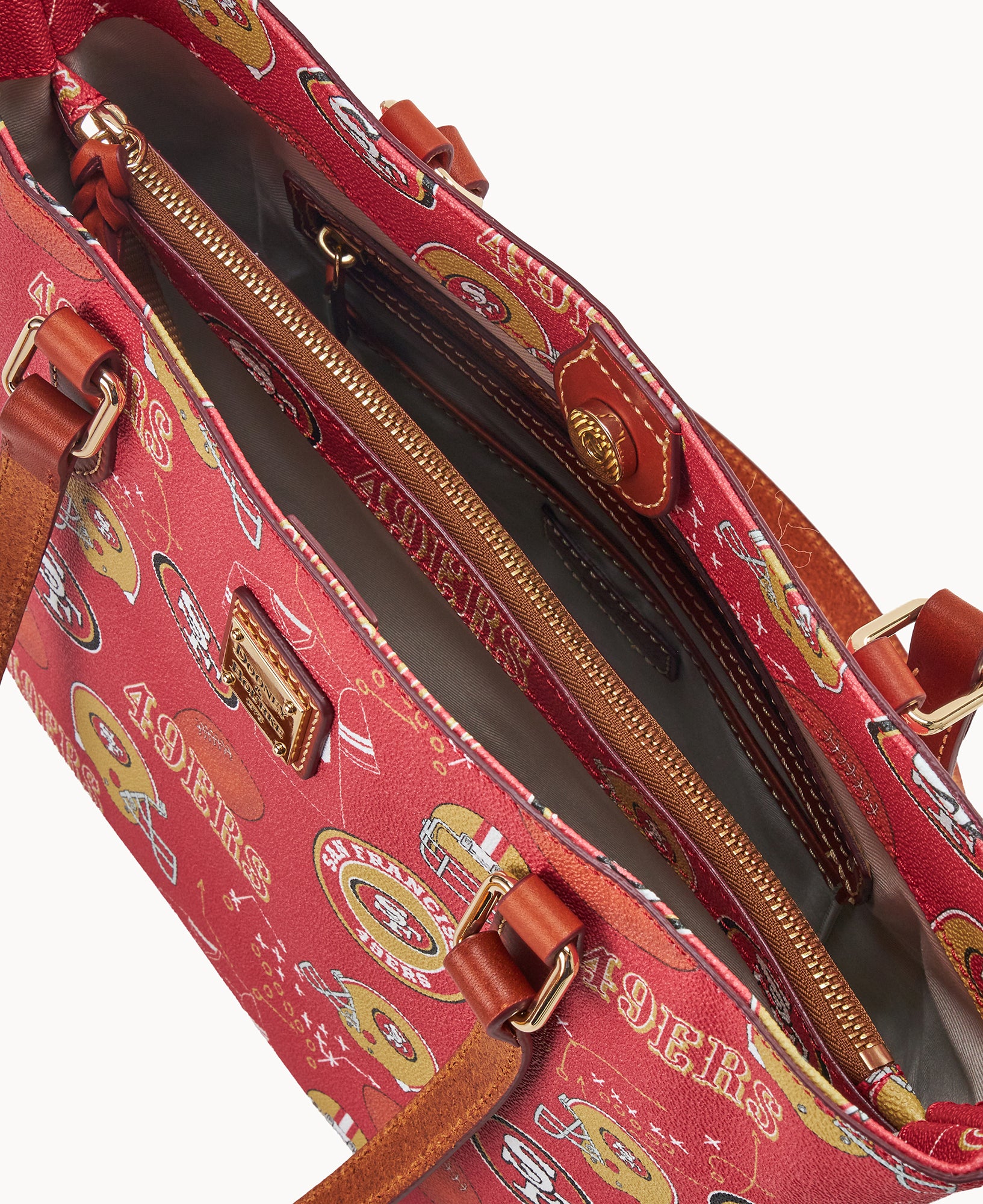 NFL 49ERS Small Jessie Tote - Image 3