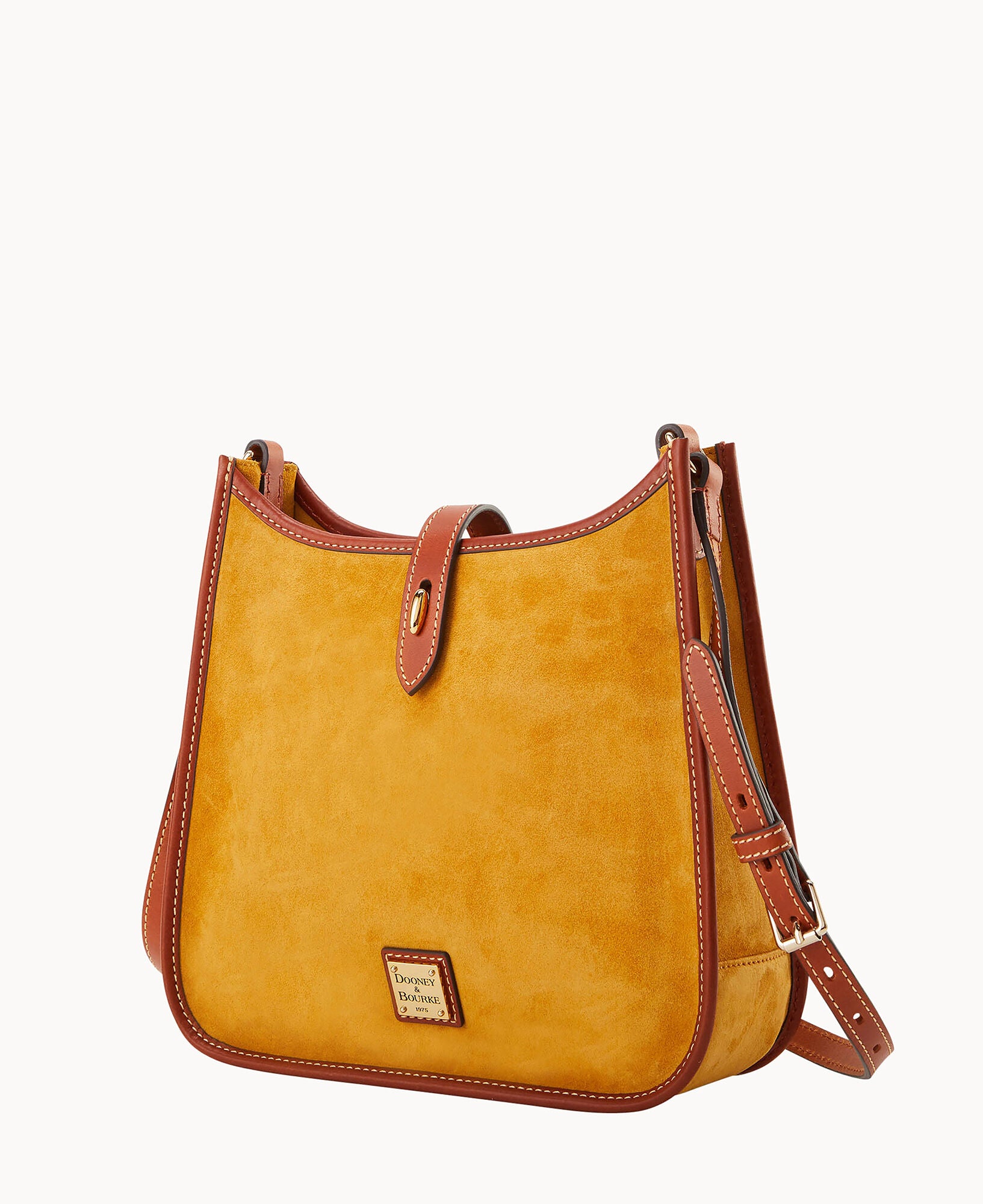 Suede Messenger Crossbody - Image 7