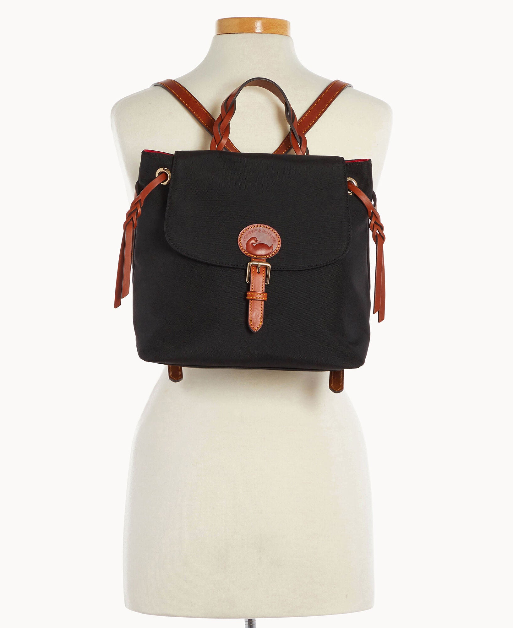 Nylon Flap Backpack - Image 12