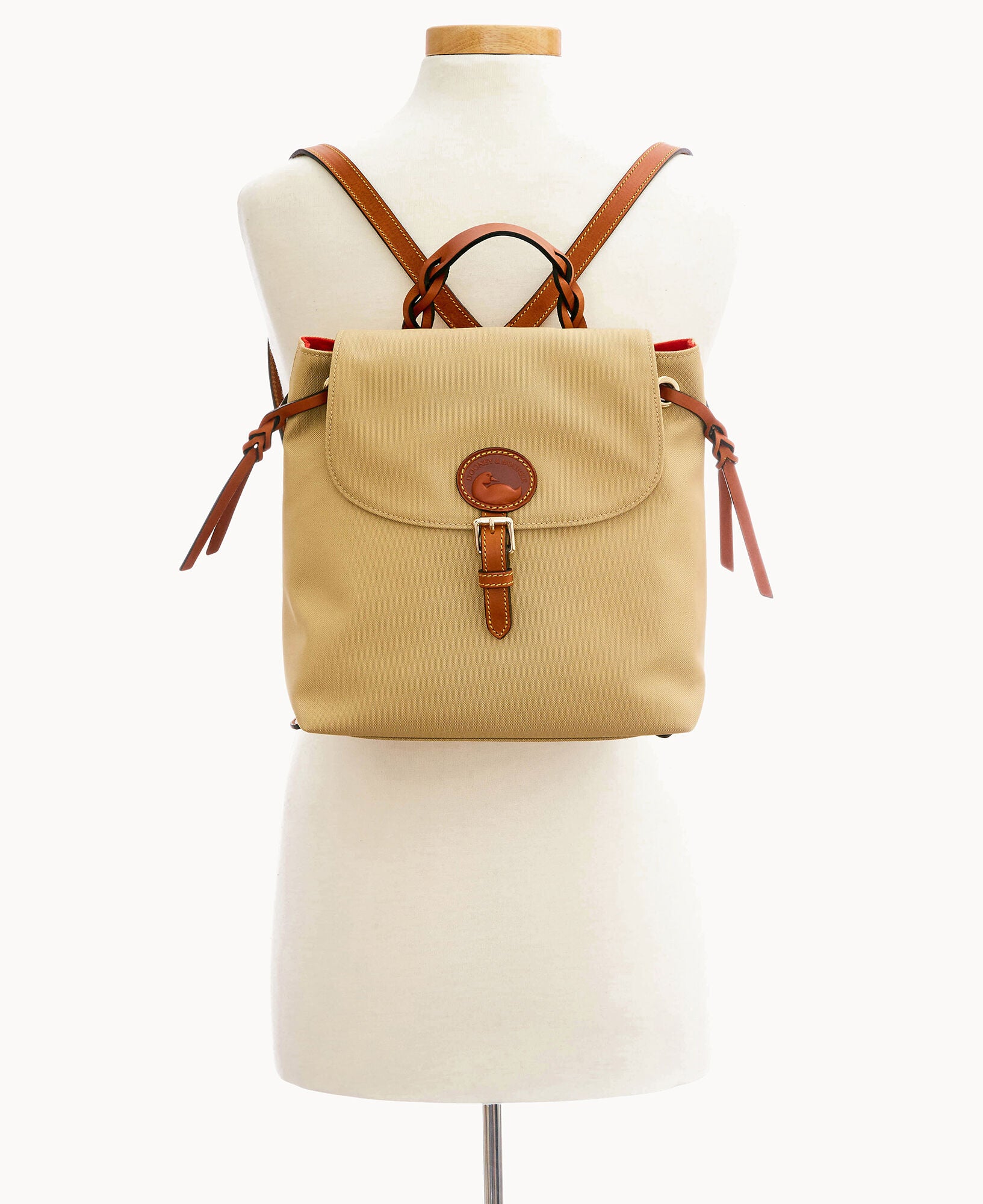 Nylon Flap Backpack - Image 4