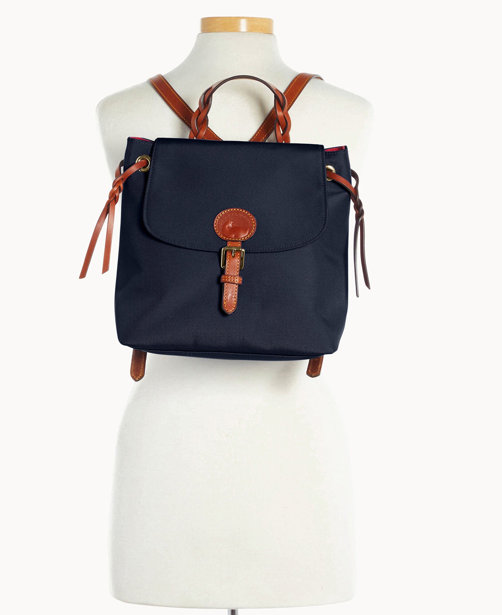 Nylon Flap Backpack - Image 8