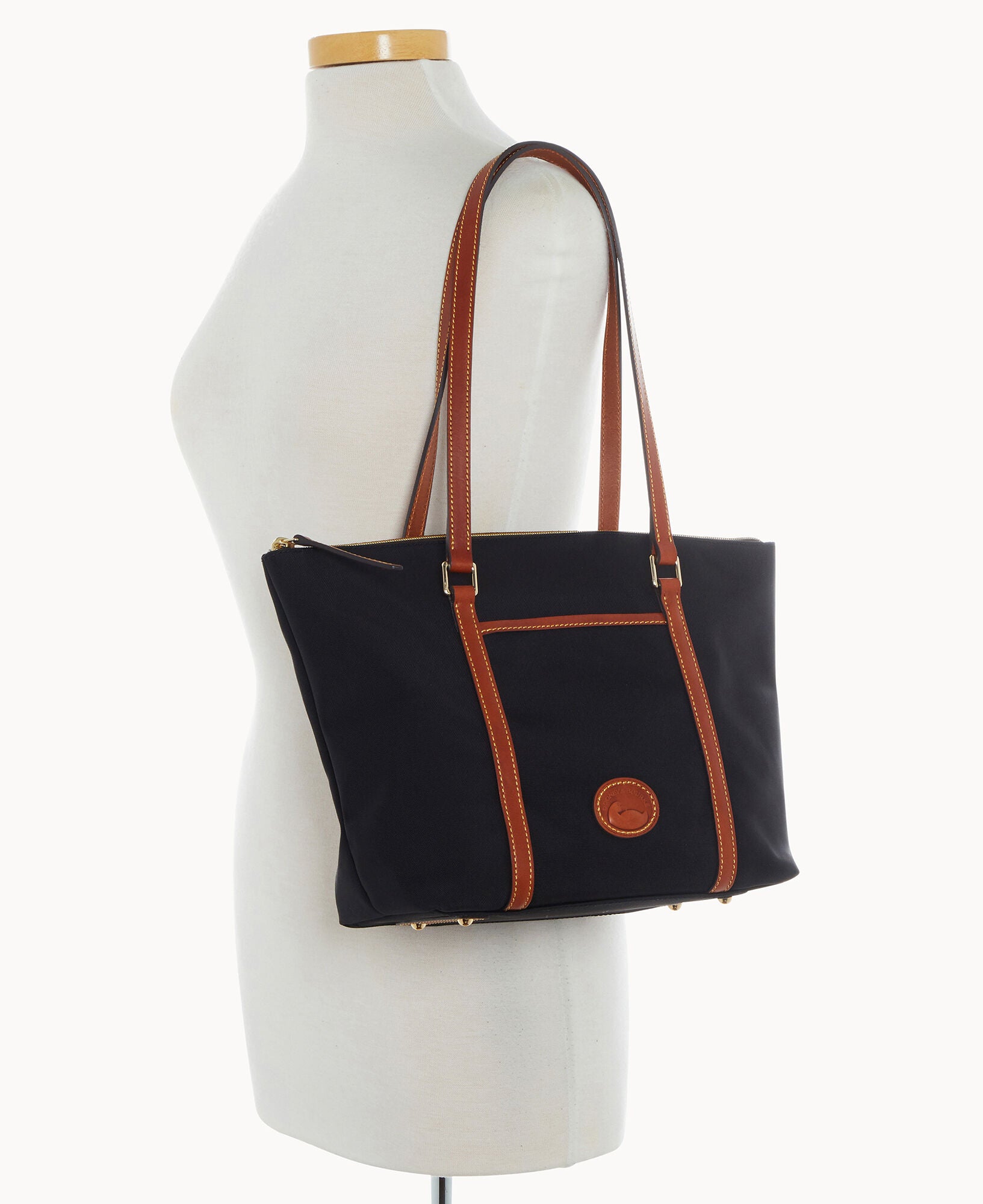 Nylon Zip Pocket Tote - Image 12