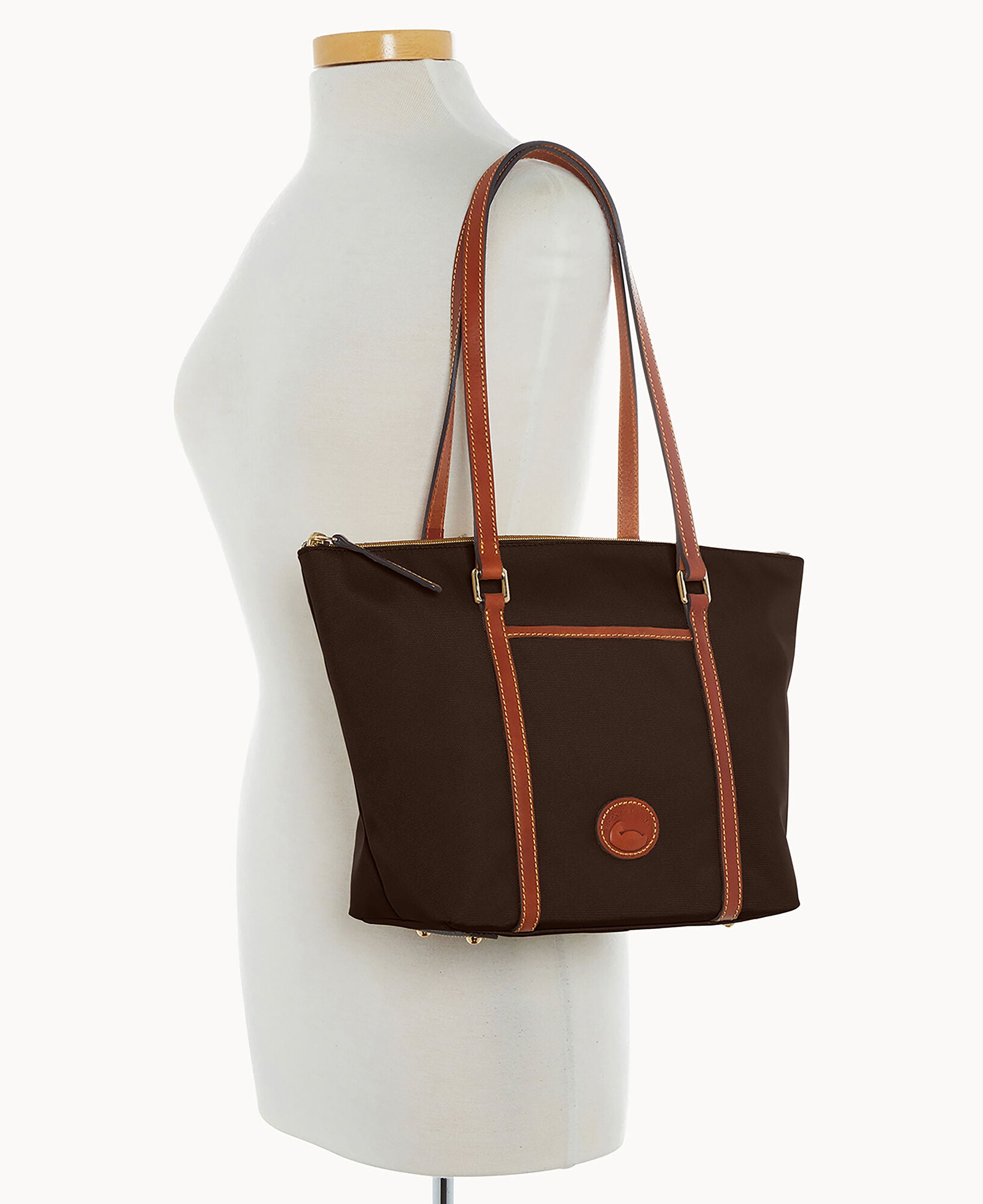 Nylon Zip Pocket Tote - Image 28