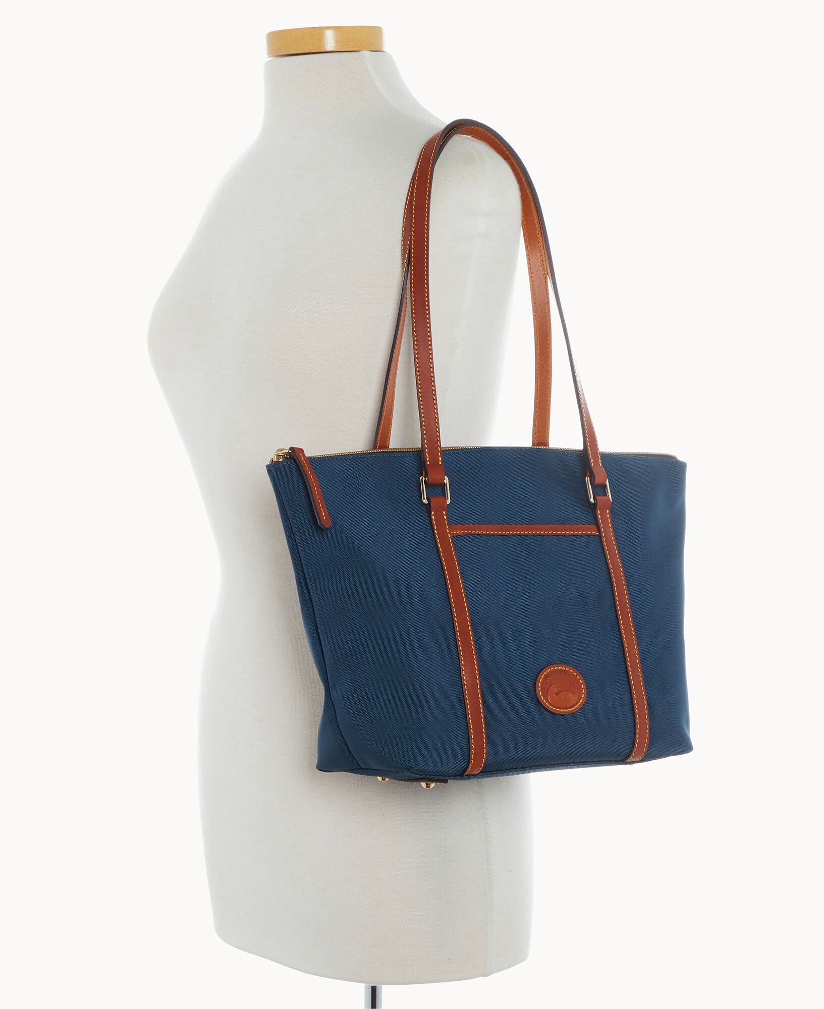Nylon Zip Pocket Tote - Image 20