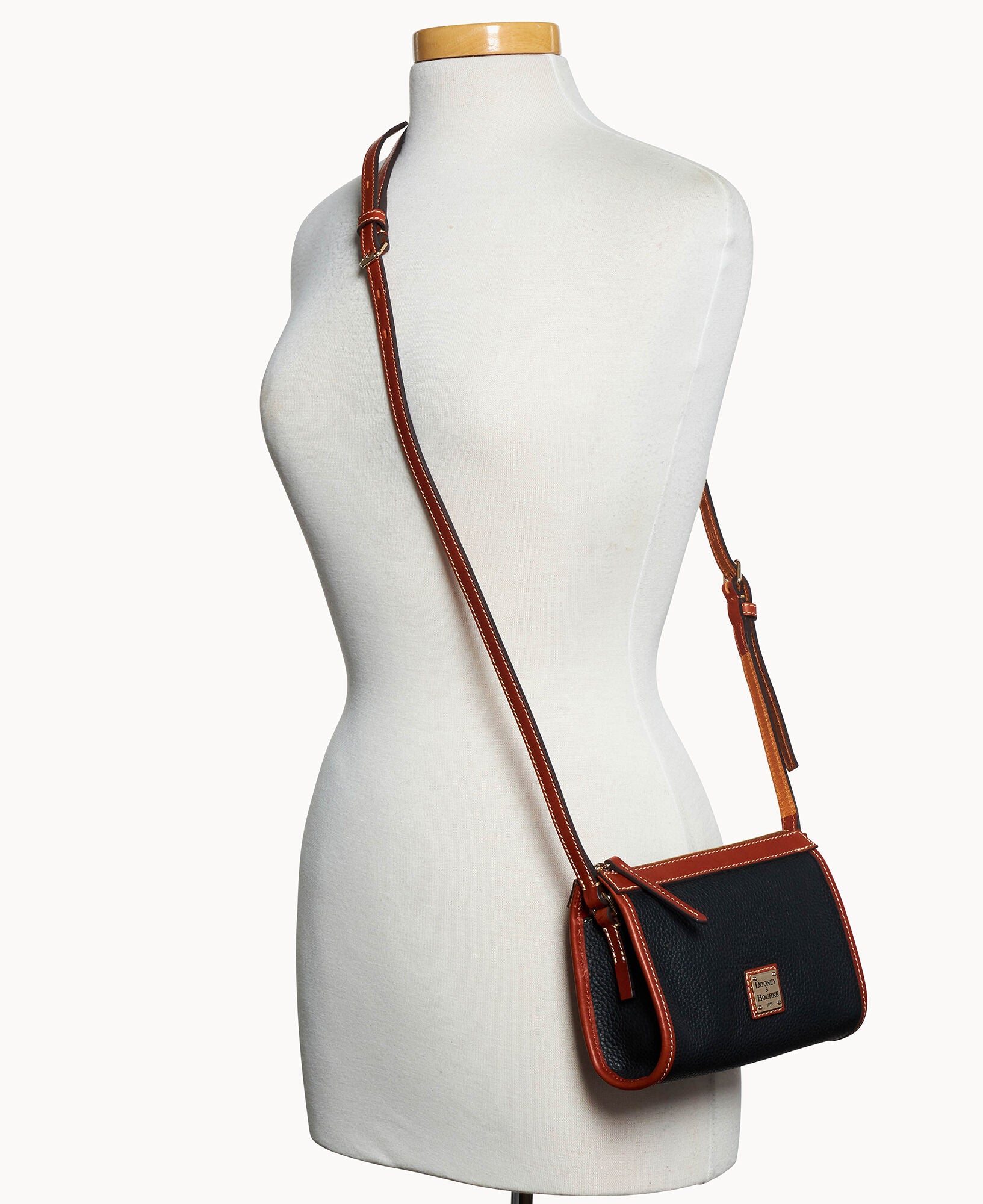 Pebble Grain Small East West Crossbody - Image 8