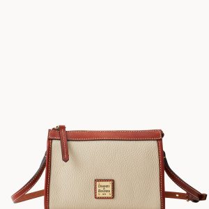 Pebble Grain Small East West Crossbody