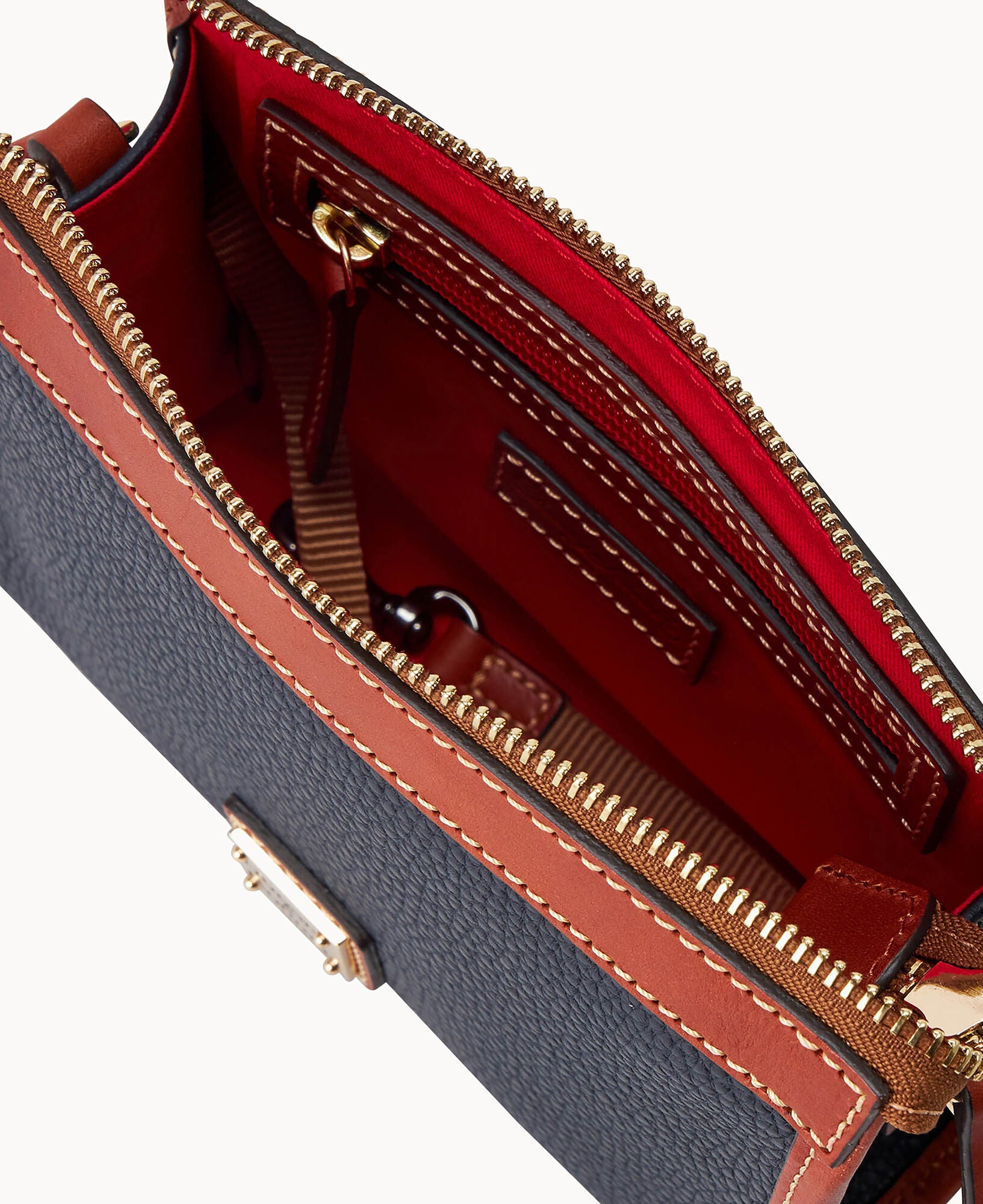 Pebble Grain Small East West Crossbody - Image 19