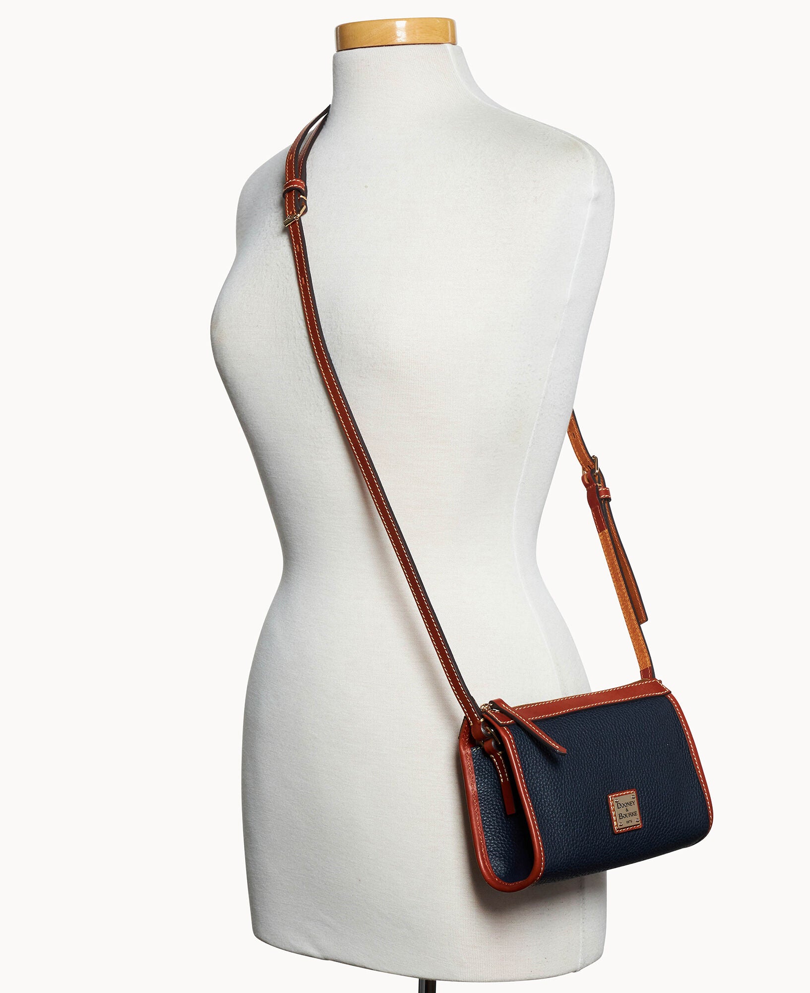 Pebble Grain Small East West Crossbody - Image 20
