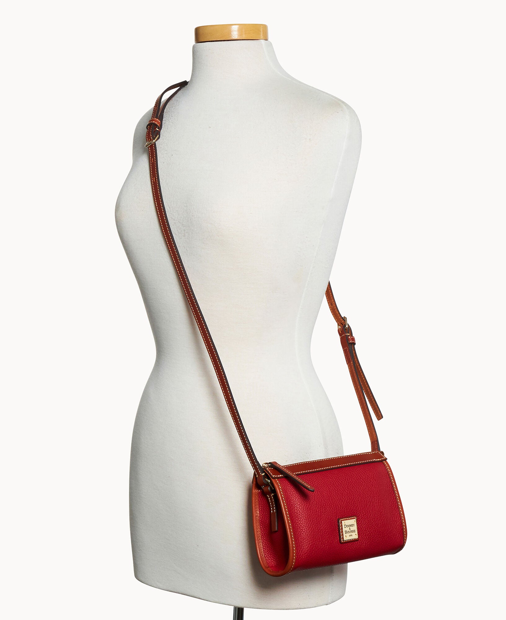 Pebble Grain Small East West Crossbody - Image 24