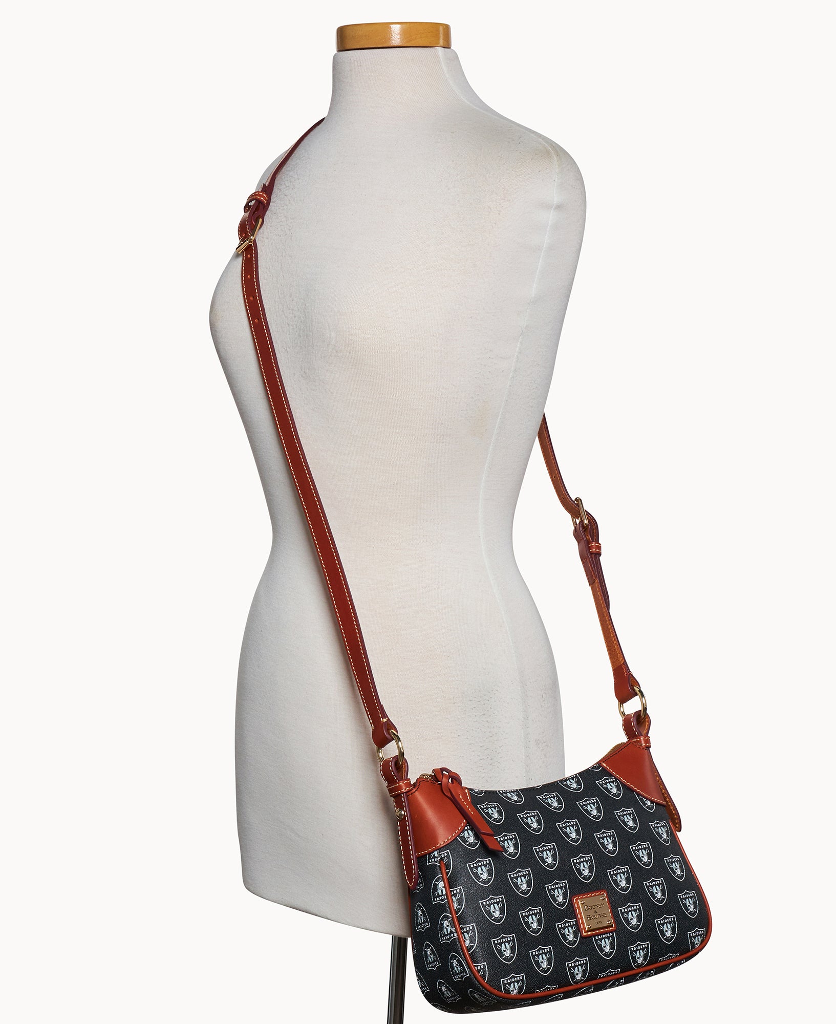 NFL Raiders Crossbody Hobo 22 - Image 5