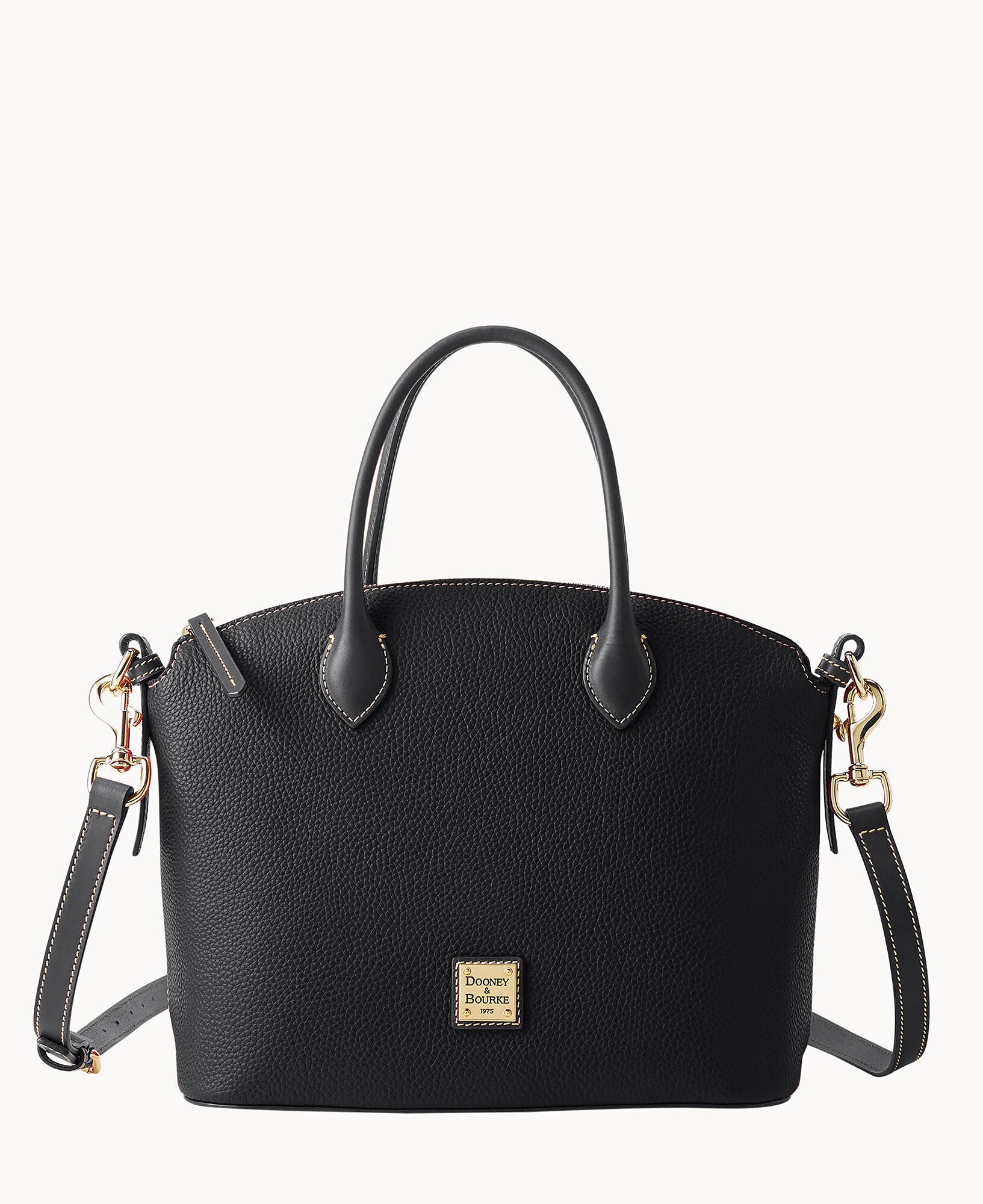 Pebble Grain Domed Satchel - Image 26