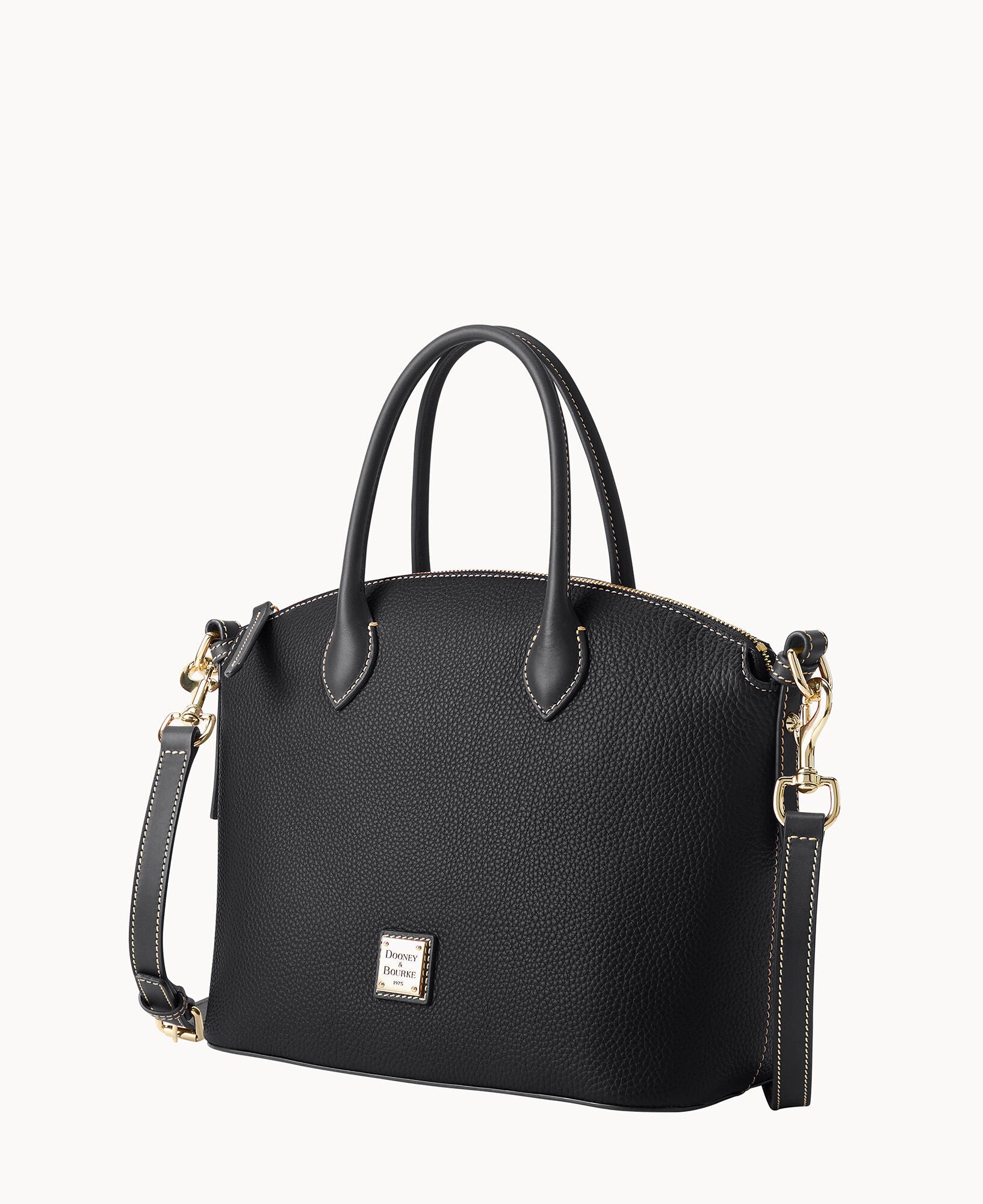Pebble Grain Domed Satchel - Image 27