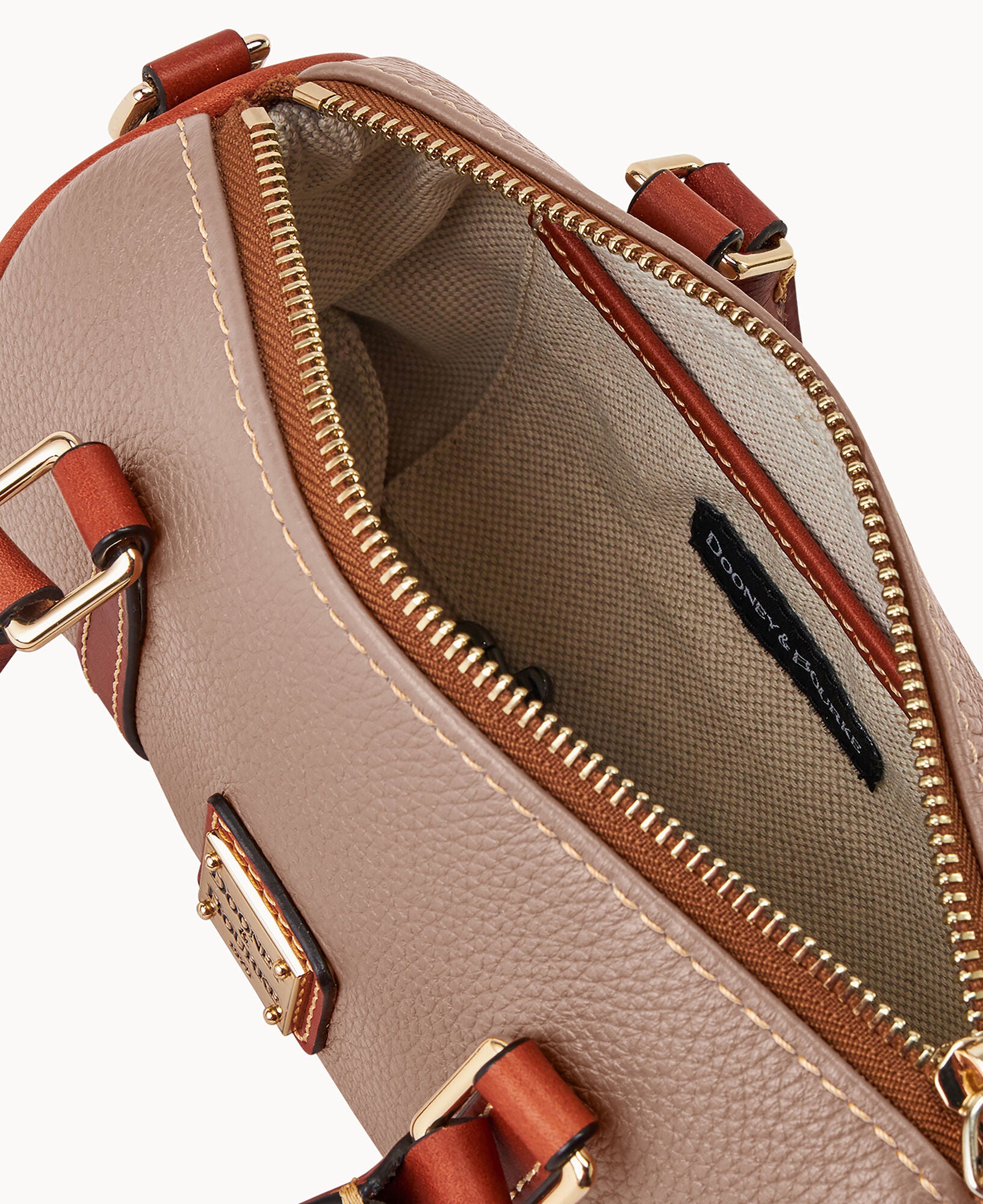 Pebble Grain Crossbody Barrel Satchel 20 - Image 27