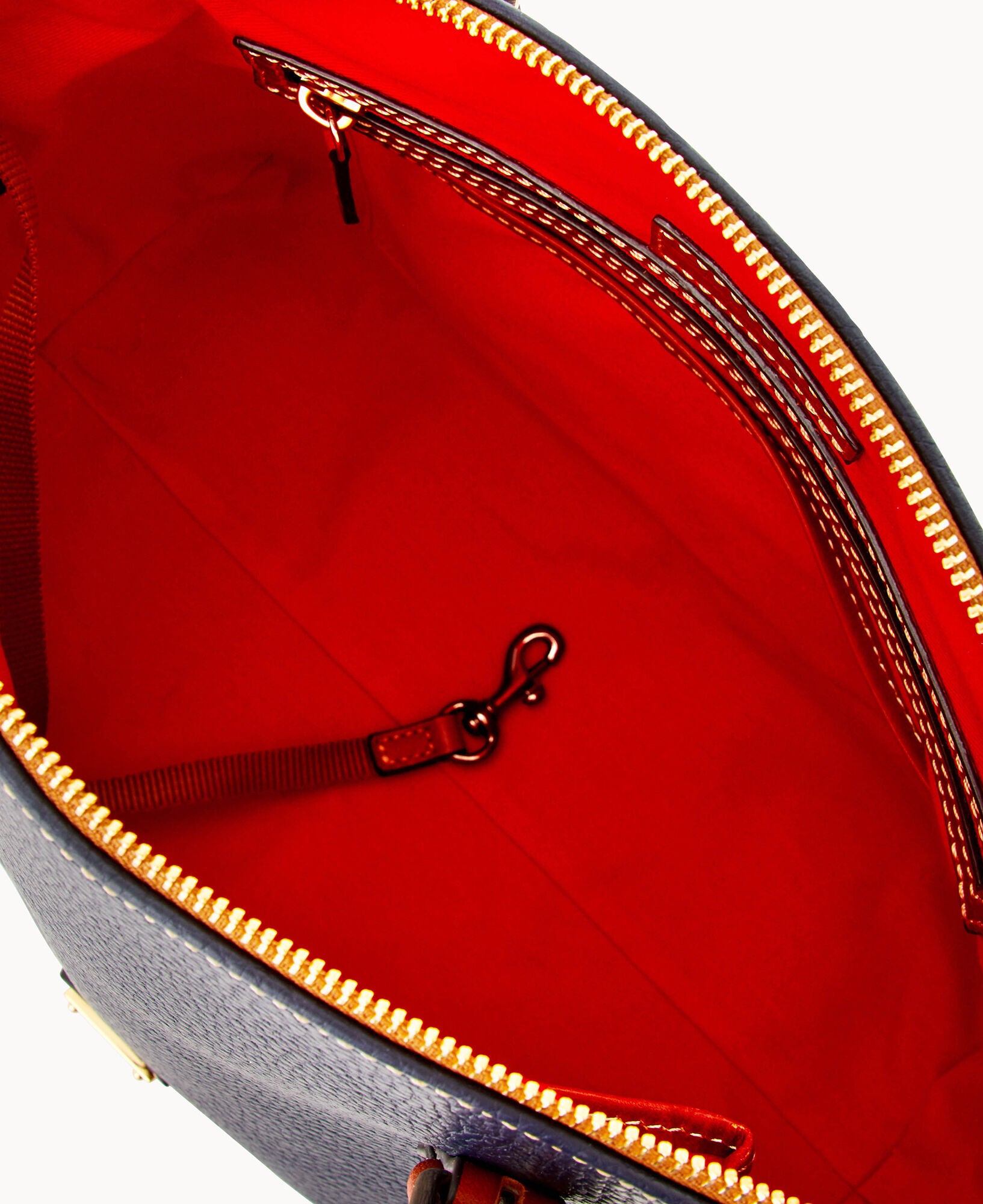 Pebble Grain Domed Satchel - Image 3