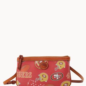 NFL 49ERS Large Slim Crossbody