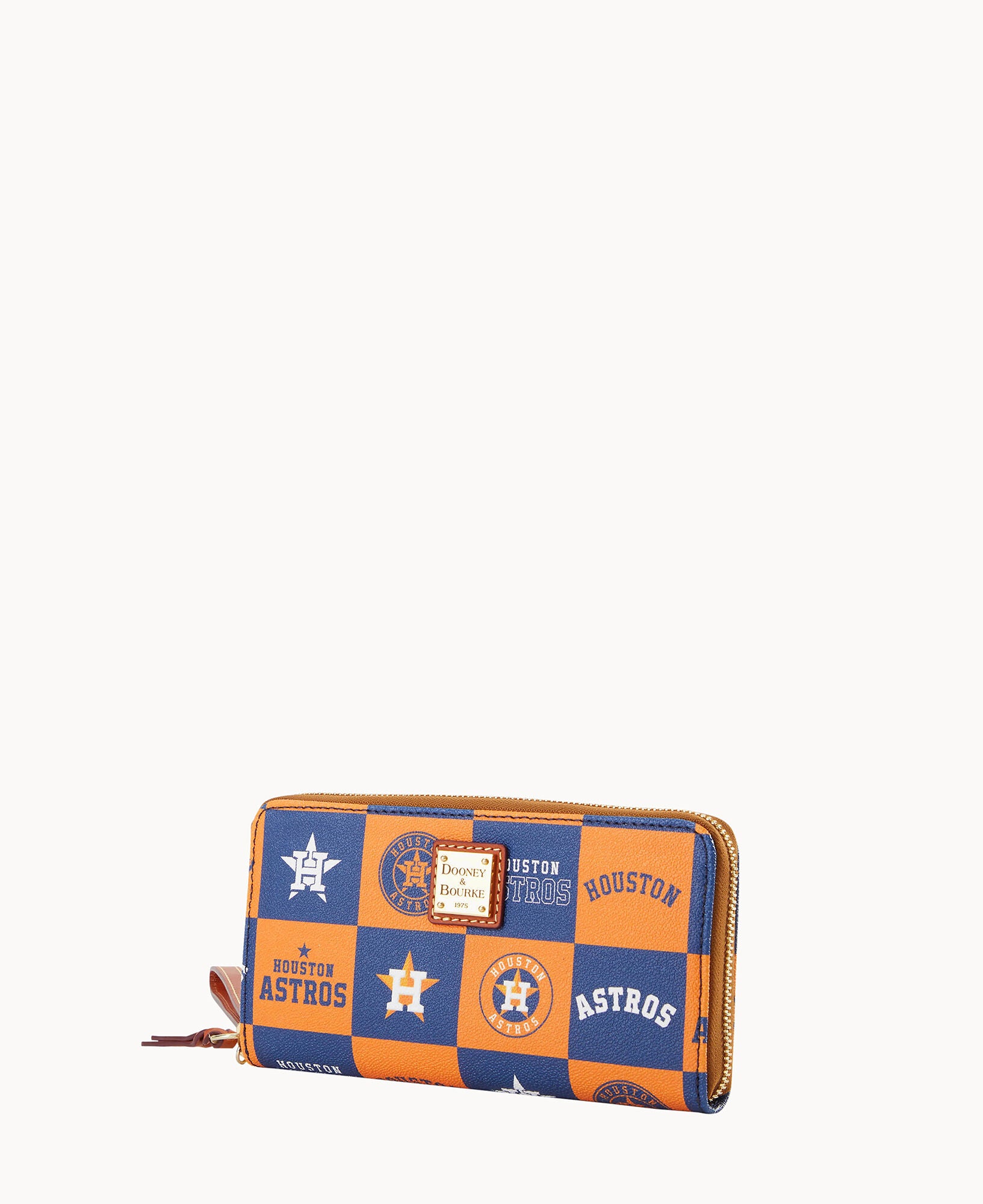 MLB Astros Large Zip Around Wristlet - Image 2