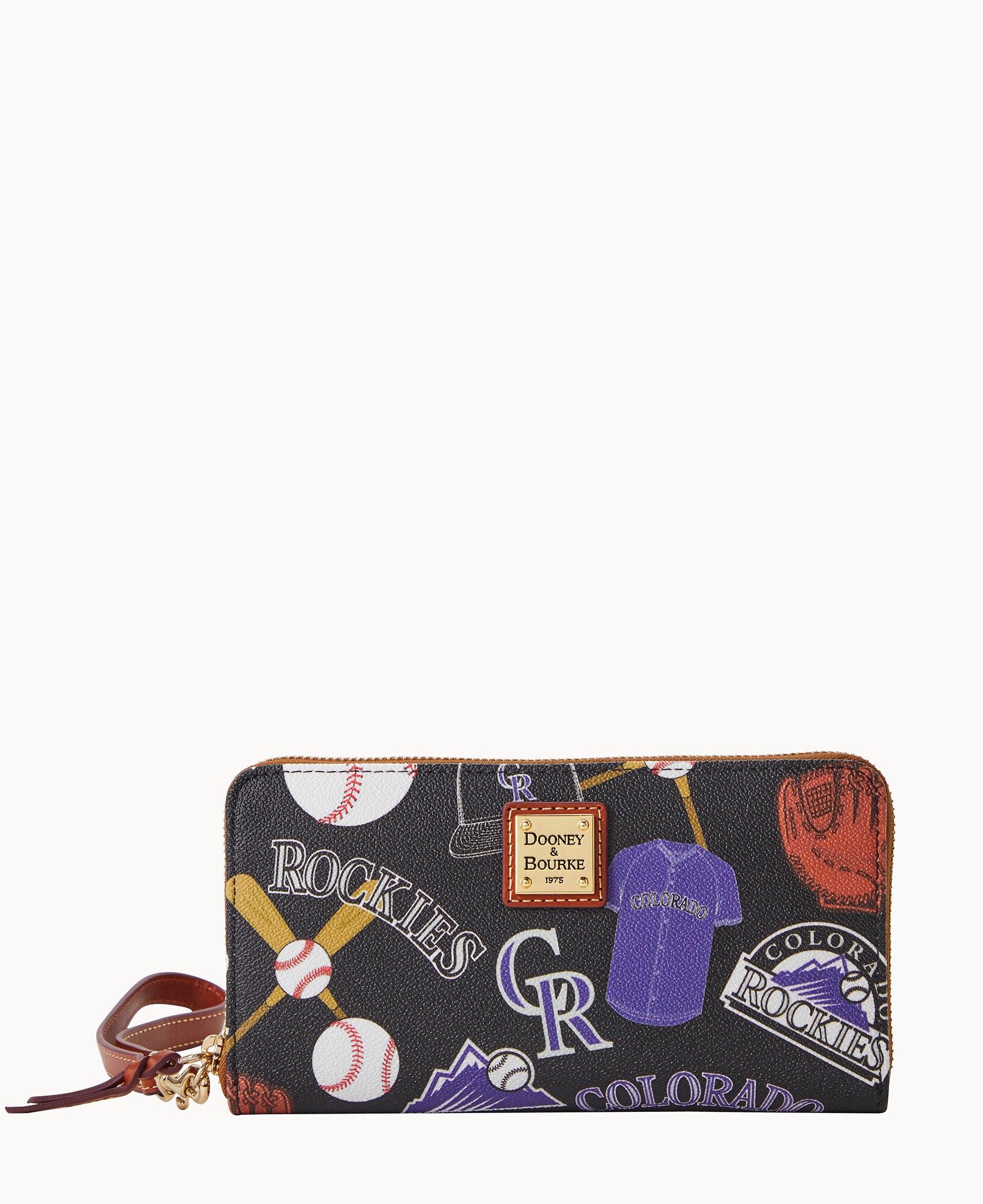 MLB Rockies Large Zip Around Wristlet - Image 4