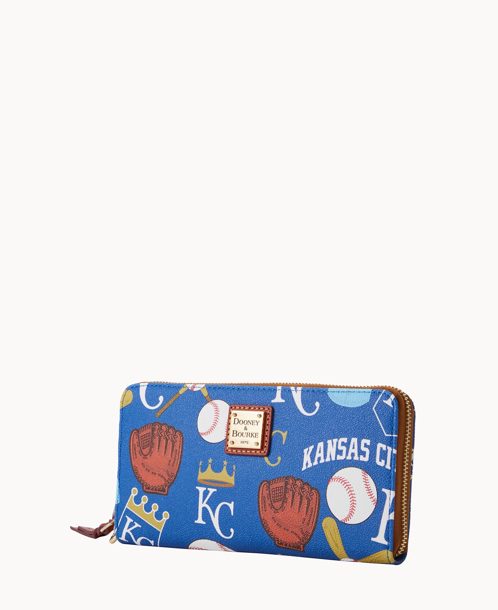 MLB Royals Large Zip Around Wristlet - Image 2