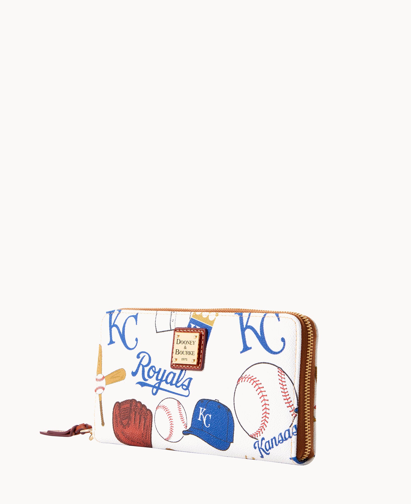 MLB Royals Large Zip Around Wristlet - Image 5