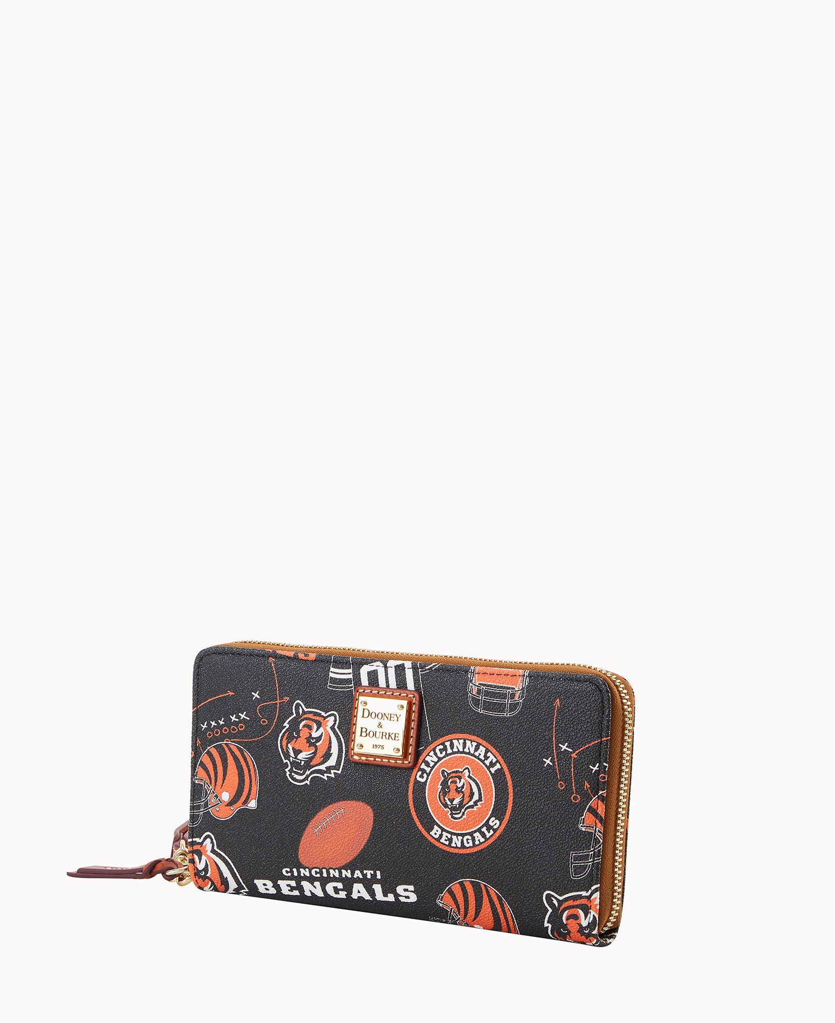 NFL Bengals Large Zip Around Wristlet - Image 2