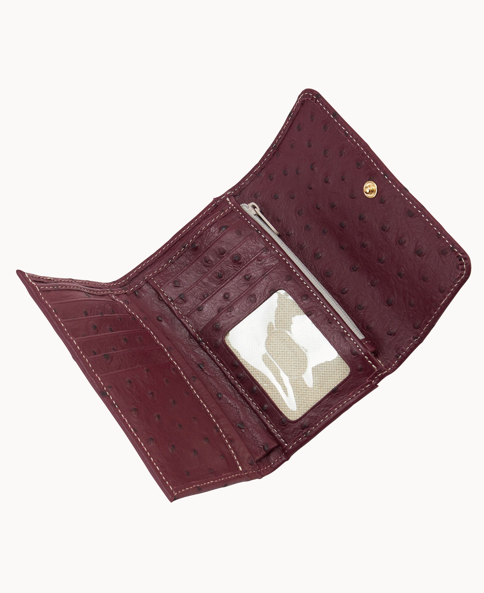 Ostrich Flap Wallet - Image 7